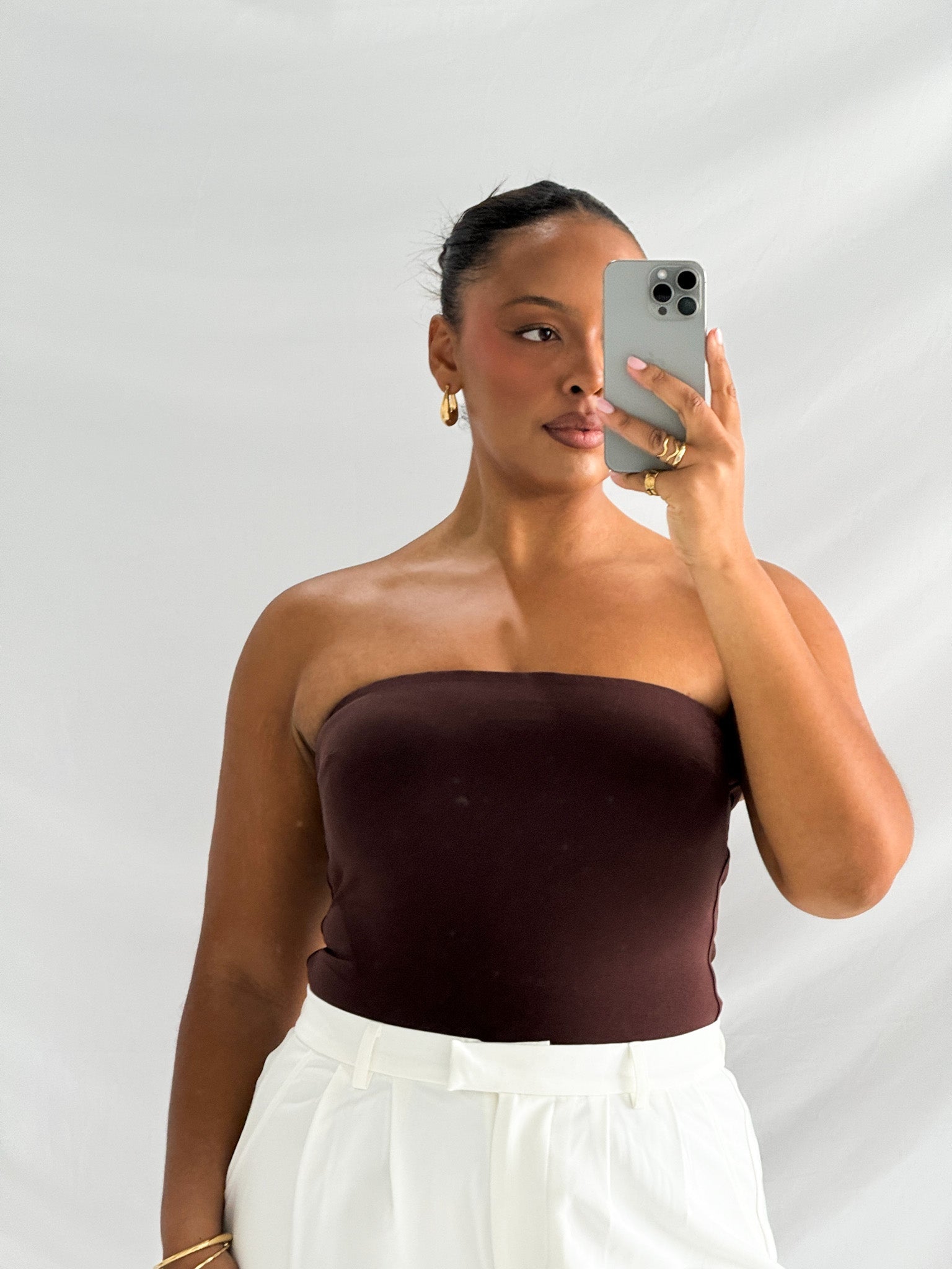 APRIL TOP CHOCOLATE - Fayt The Label