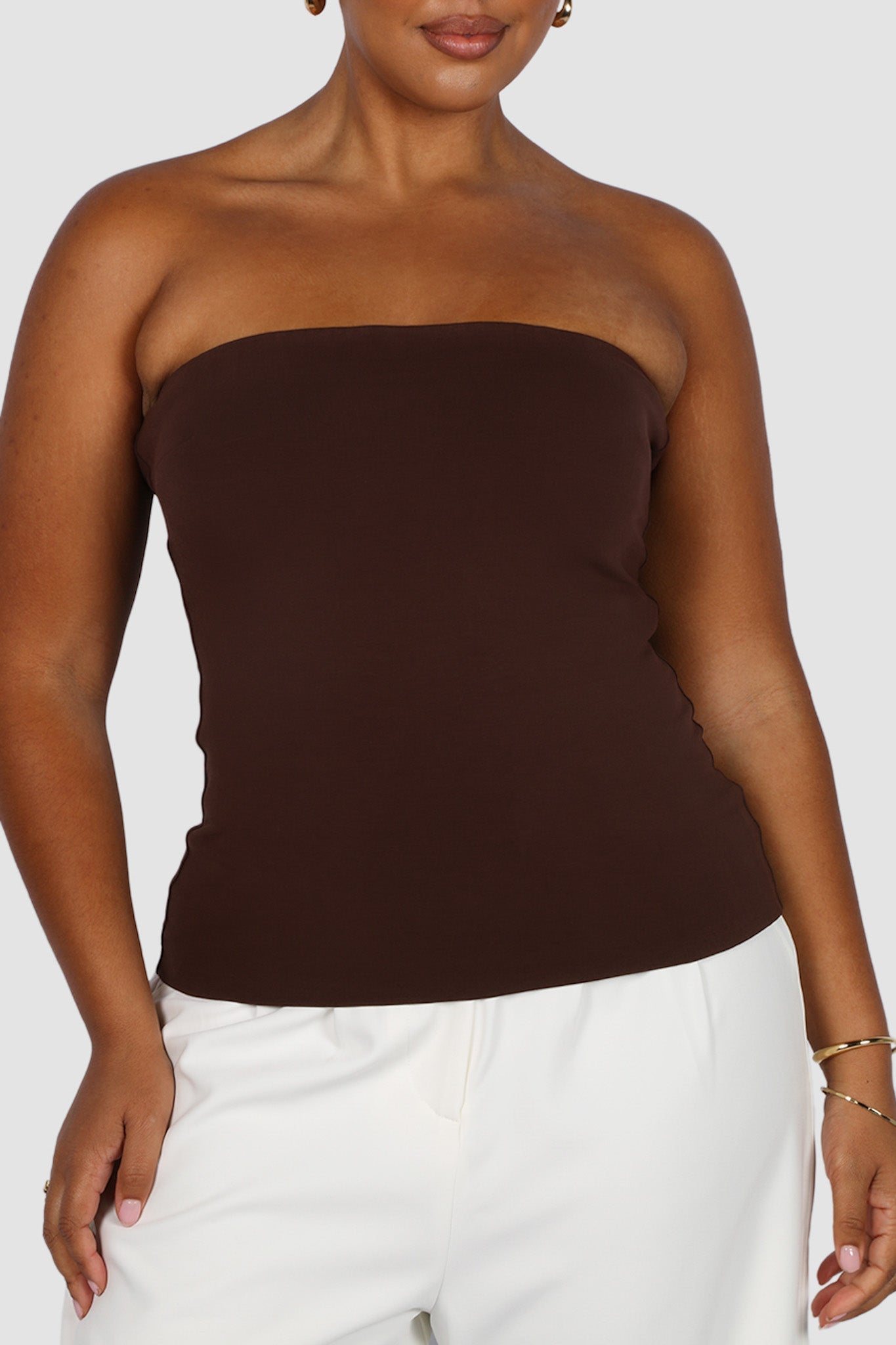 APRIL TOP CHOCOLATE - Fayt The Label