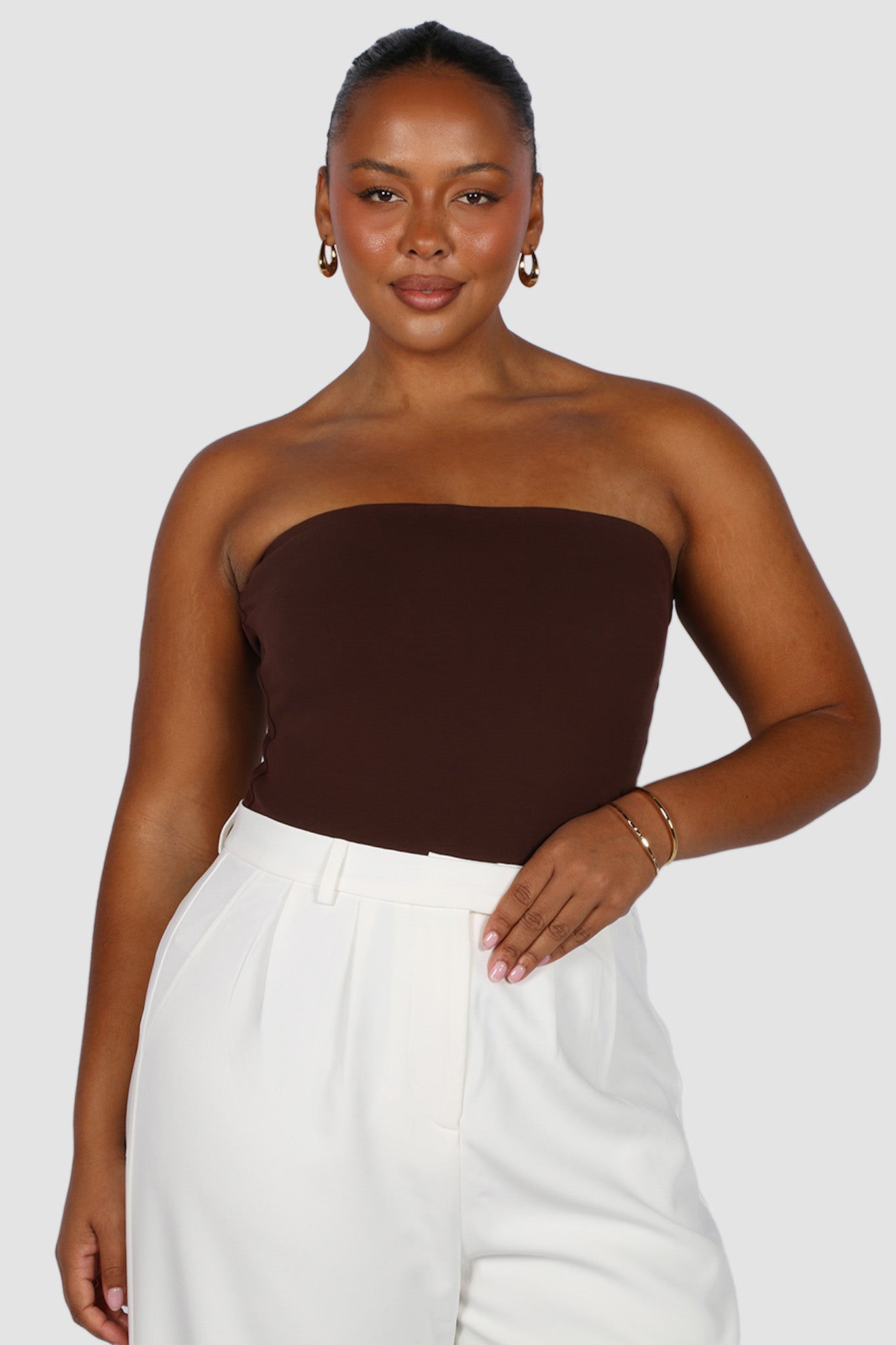 APRIL TOP CHOCOLATE - Fayt The Label