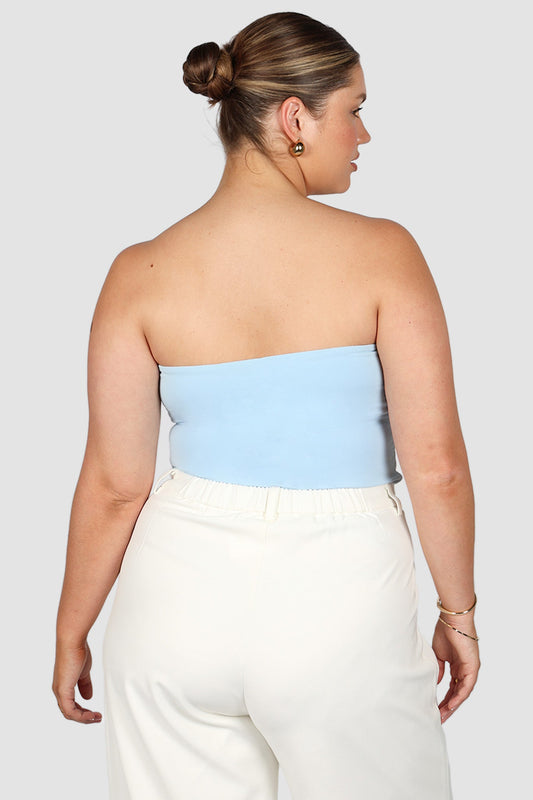 APRIL TOP SOFT BLUE - Fayt The Label