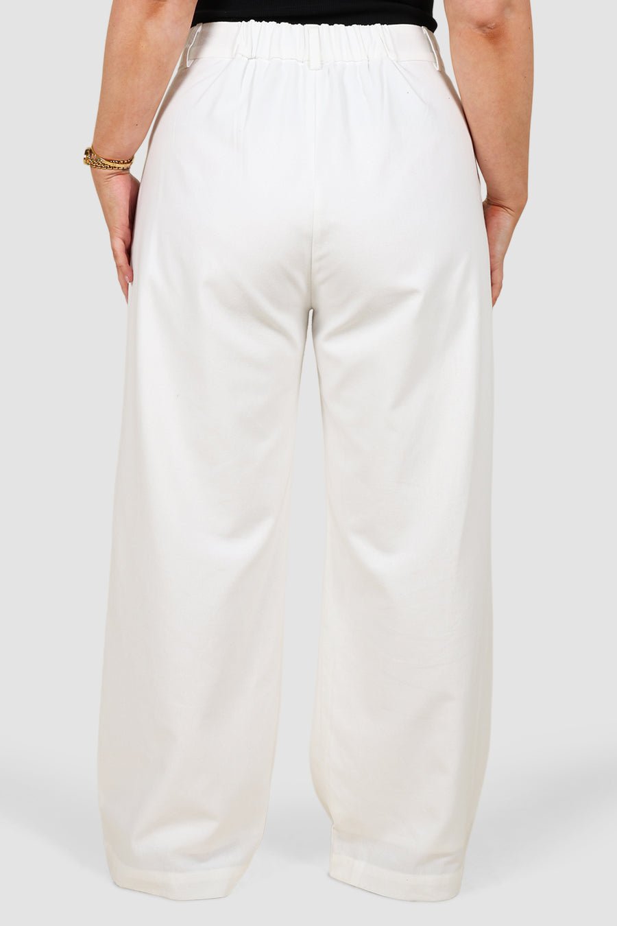ARIE LINEN PANTS WHITE - Fayt The Label