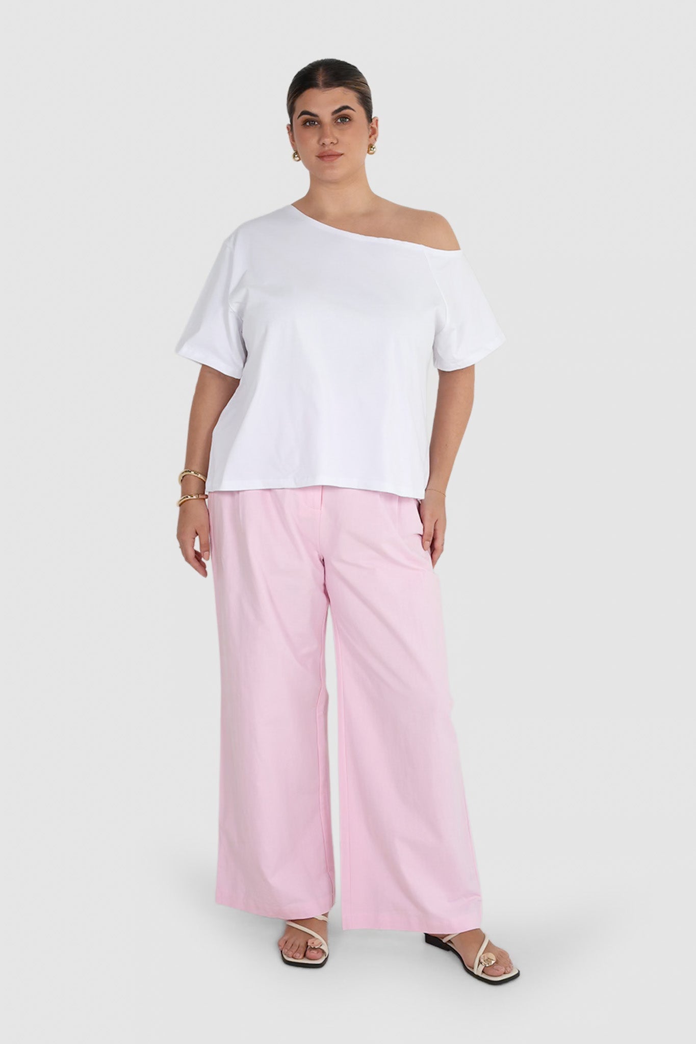 ARIE PANTS SOFT PINK - Fayt The Label