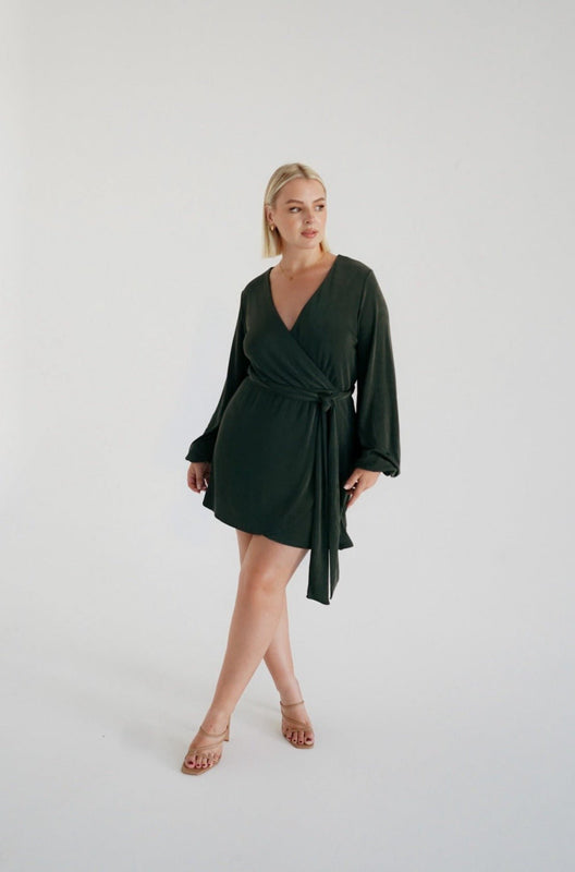 ASTA DRESS PINE - Fayt The Label
