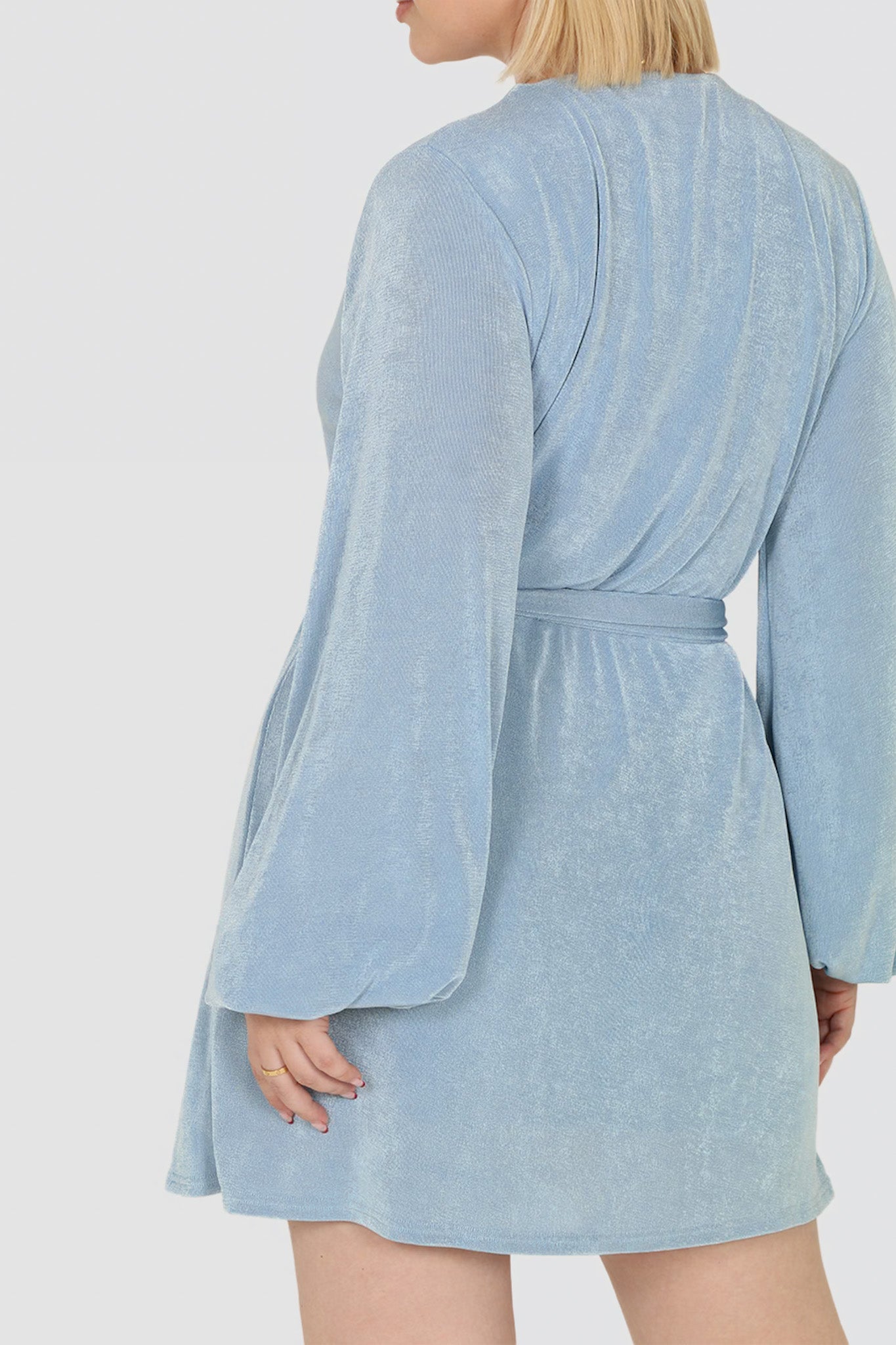 ASTA DRESS SOFT BLUE - Fayt The Label