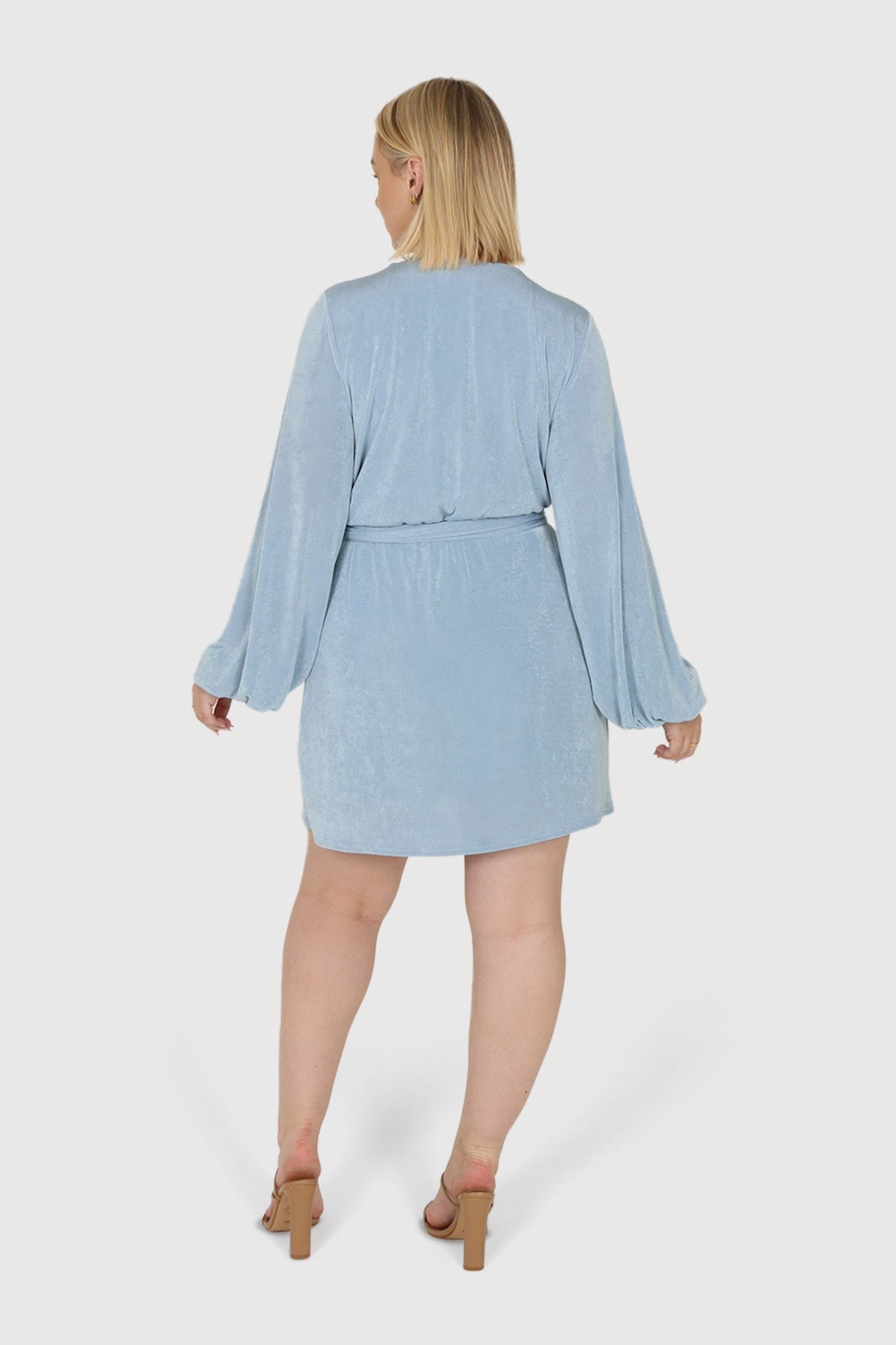 ASTA DRESS SOFT BLUE - Fayt The Label