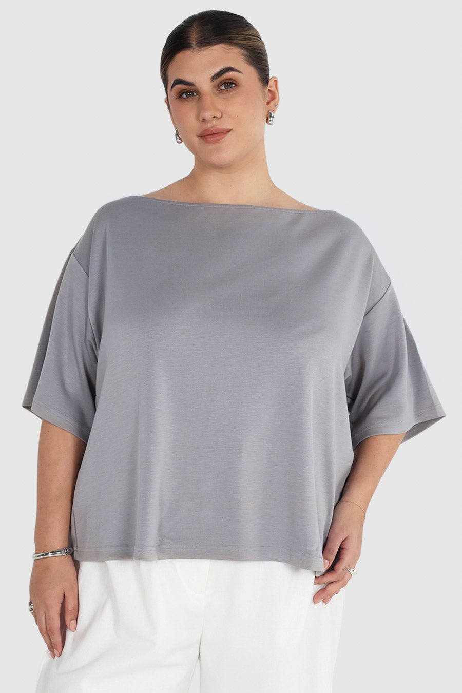 ASTI SHIRT SLATE - Fayt The Label