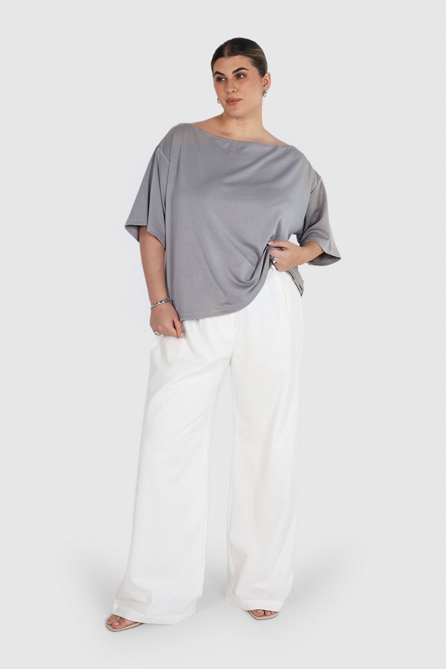 ASTI SHIRT SLATE - Fayt The Label