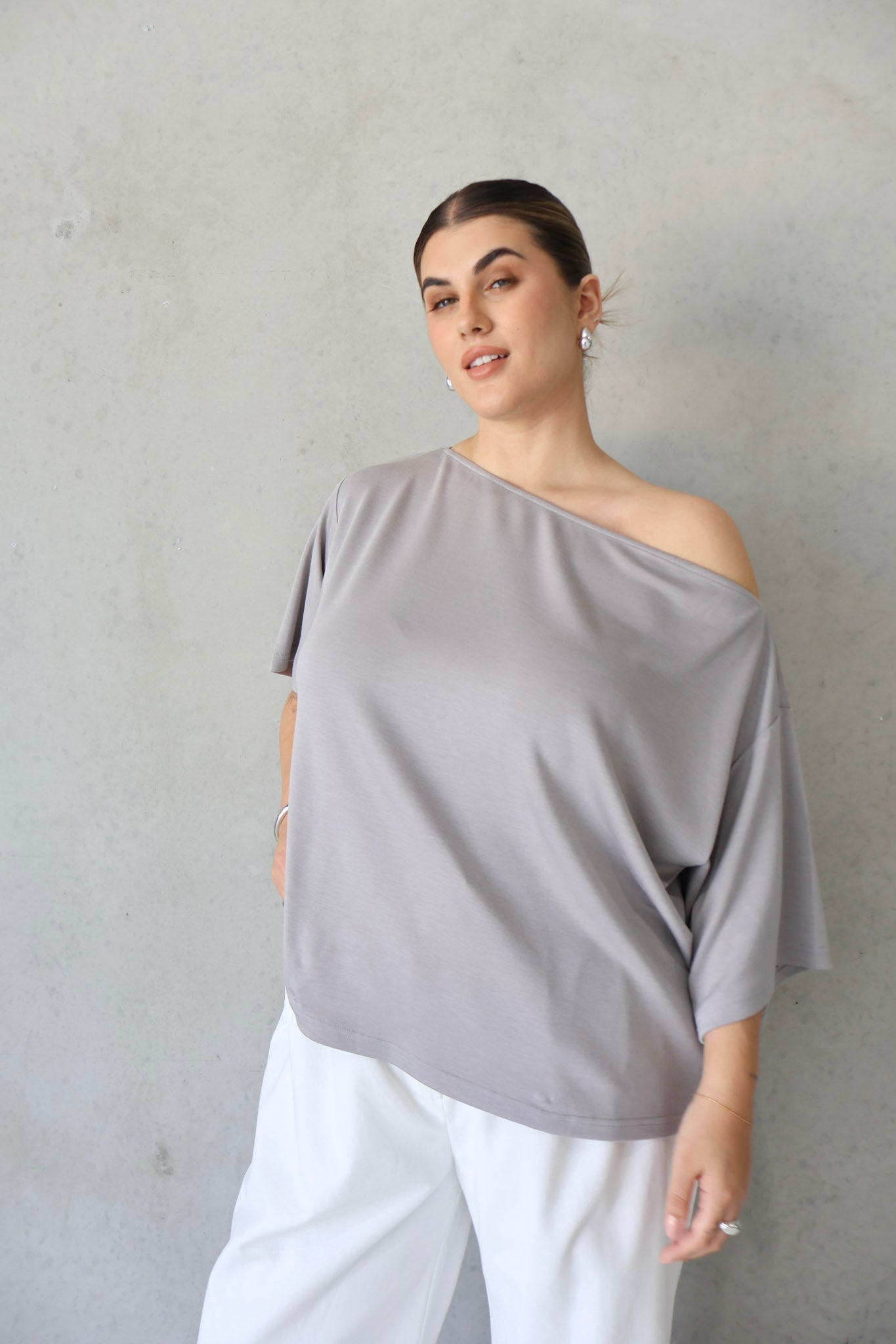 ASTI SHIRT SLATE - Fayt The Label