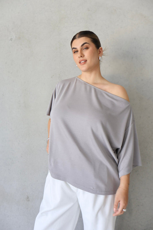 ASTI SHIRT SLATE - Fayt The Label