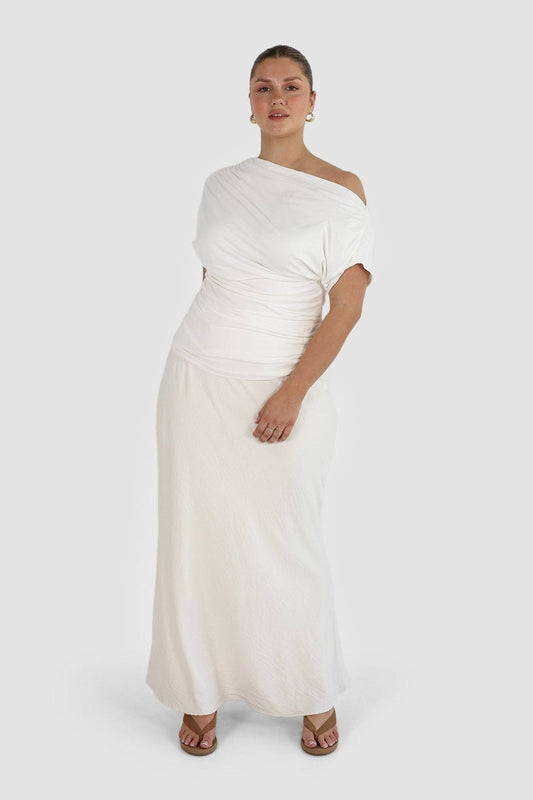 AVENDI TOP WHITE - Fayt The Label