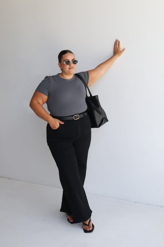 AXEL JEANS BLACK WASH - Fayt The Label