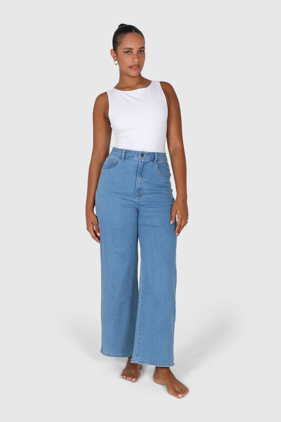 AXEL JEANS BLUE WASH - Fayt The Label