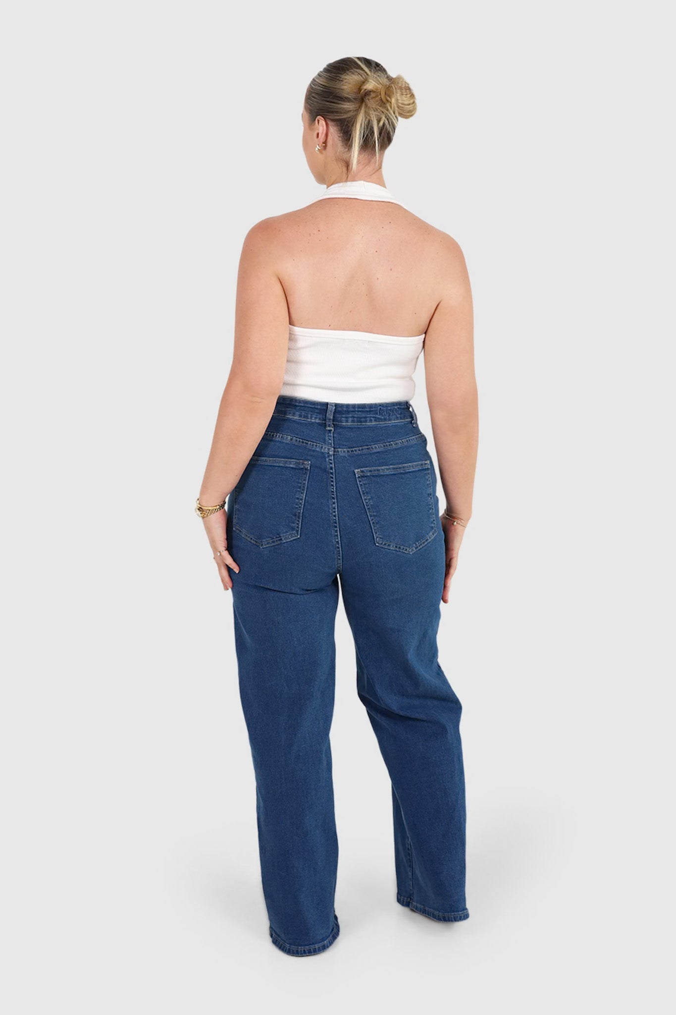 AXEL JEANS DEEP BLUE - Fayt The Label