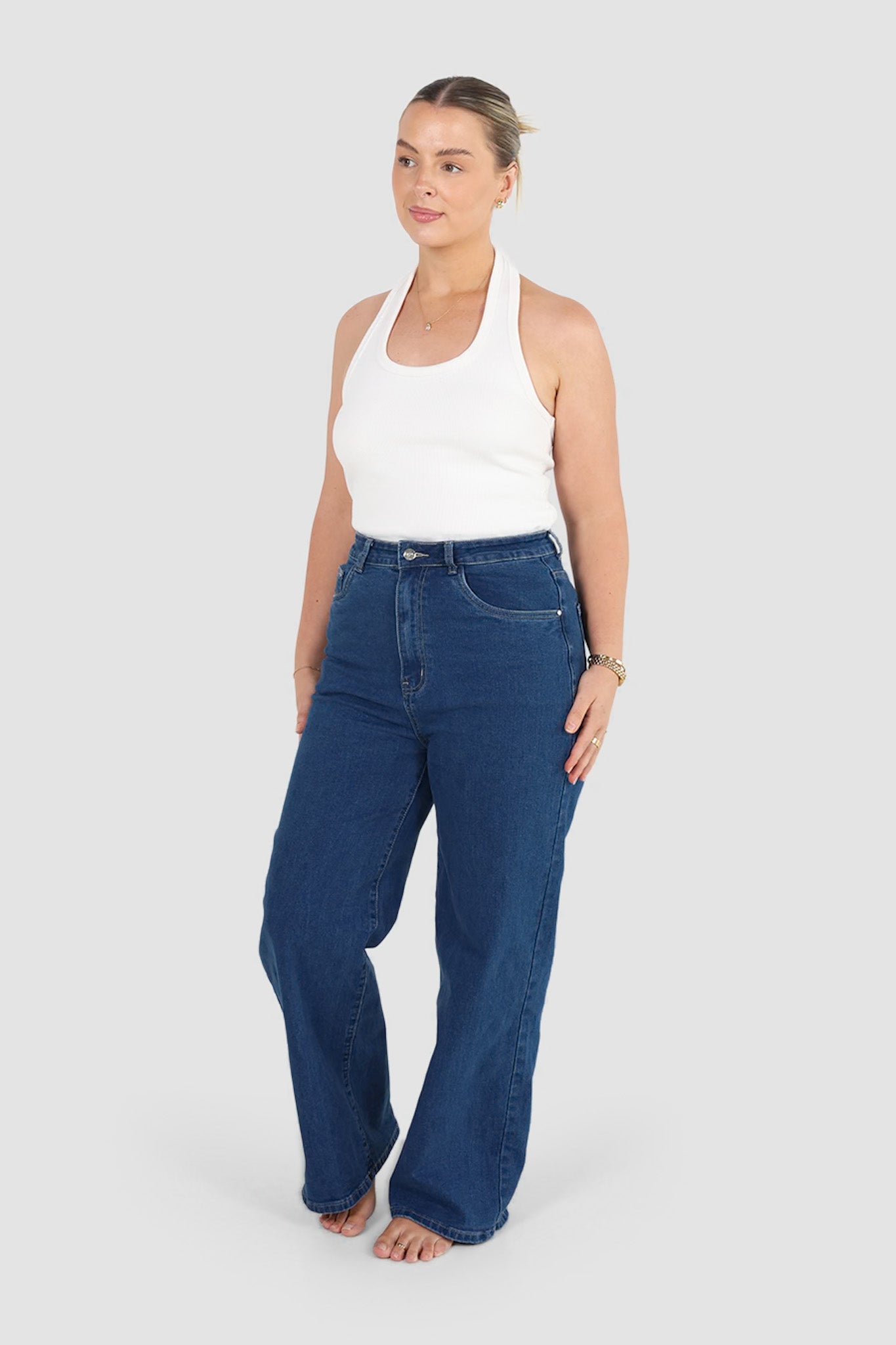 AXEL JEANS DEEP BLUE - Fayt The Label