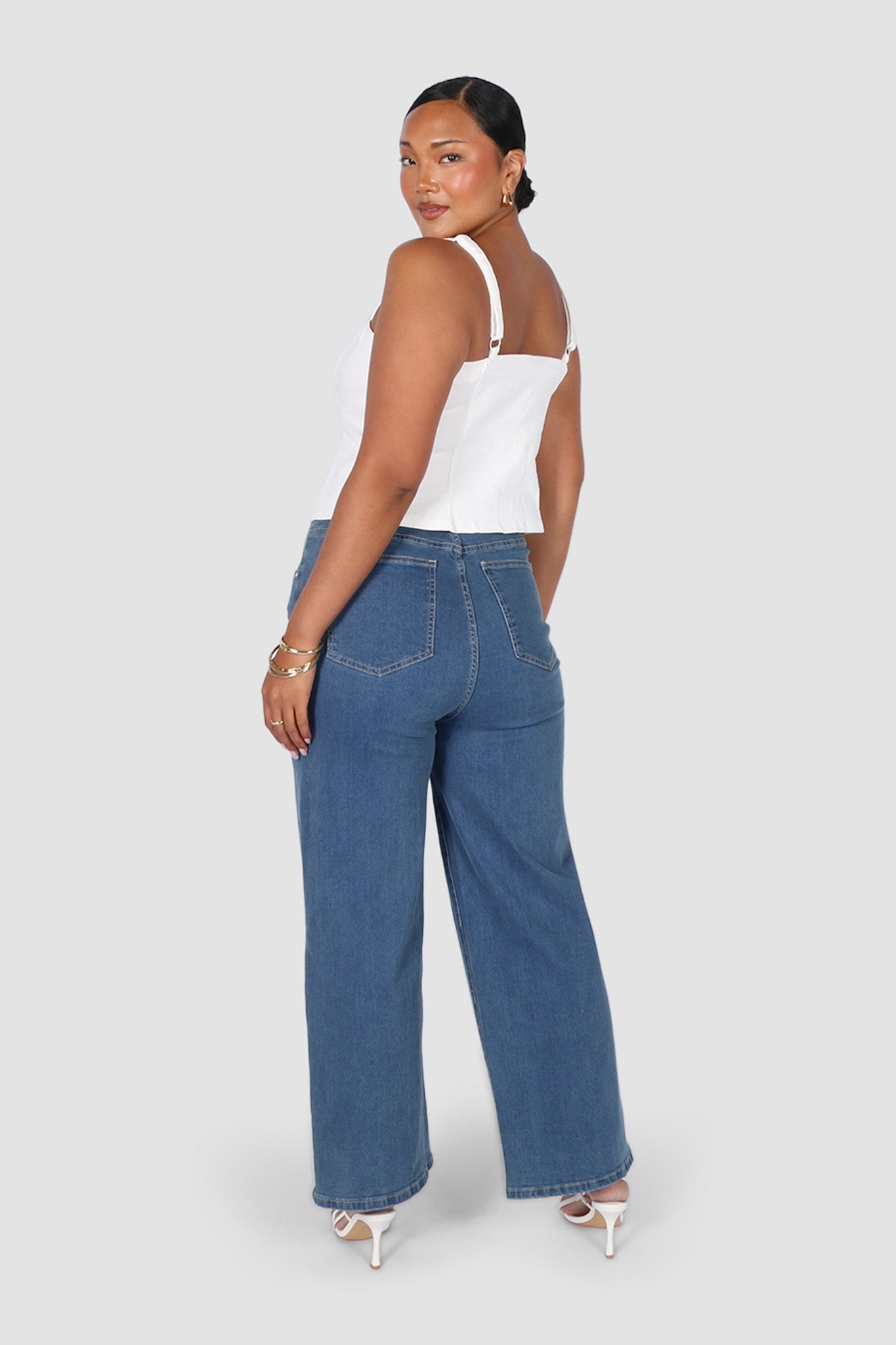 AXEL JEANS DEEP MUTED BLUE - Fayt The Label