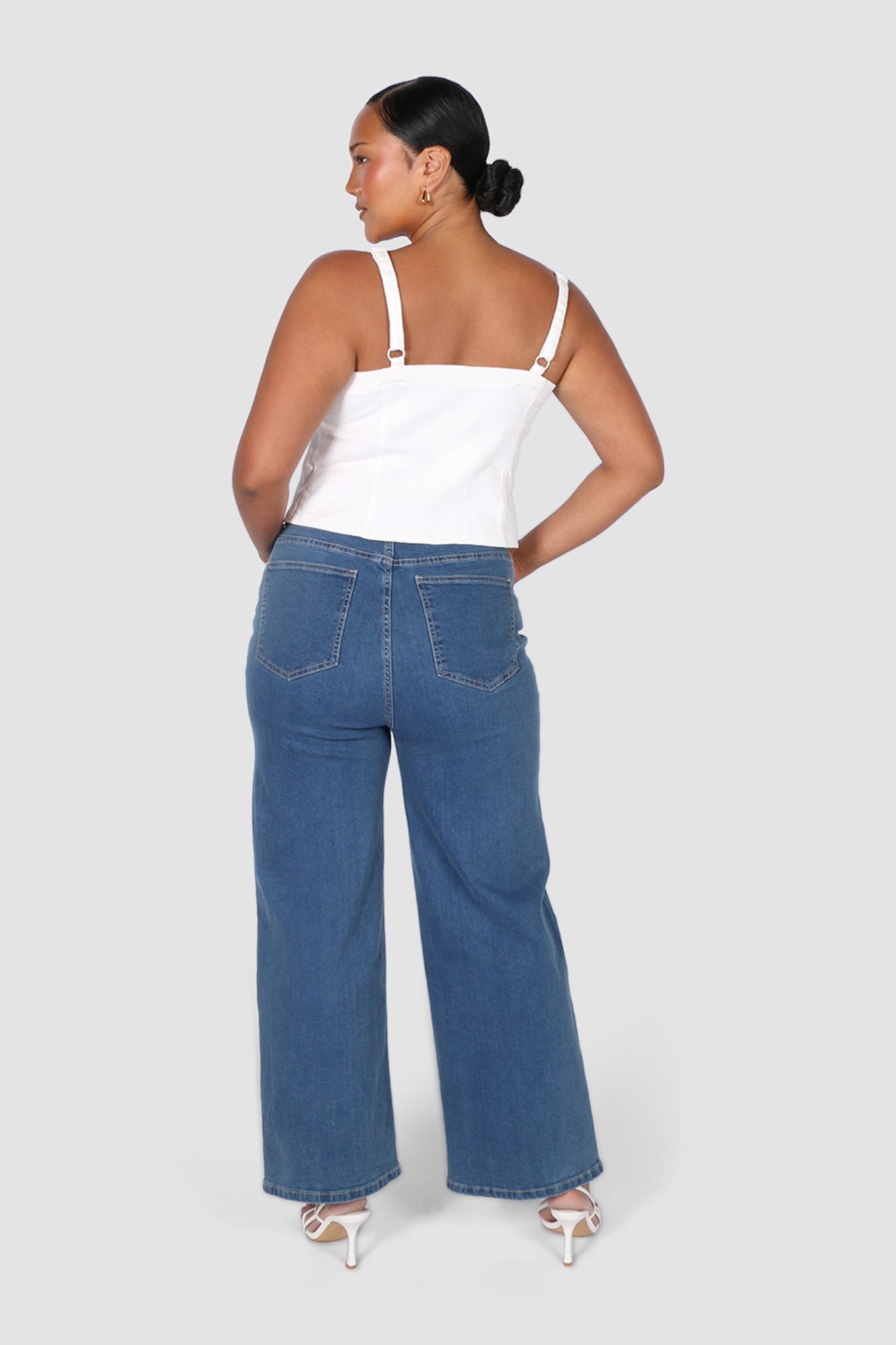 AXEL JEANS DEEP MUTED BLUE - Fayt The Label