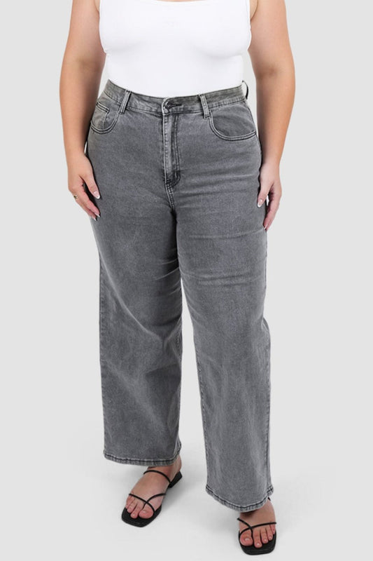 AXEL JEANS GREY WASH - Fayt The Label