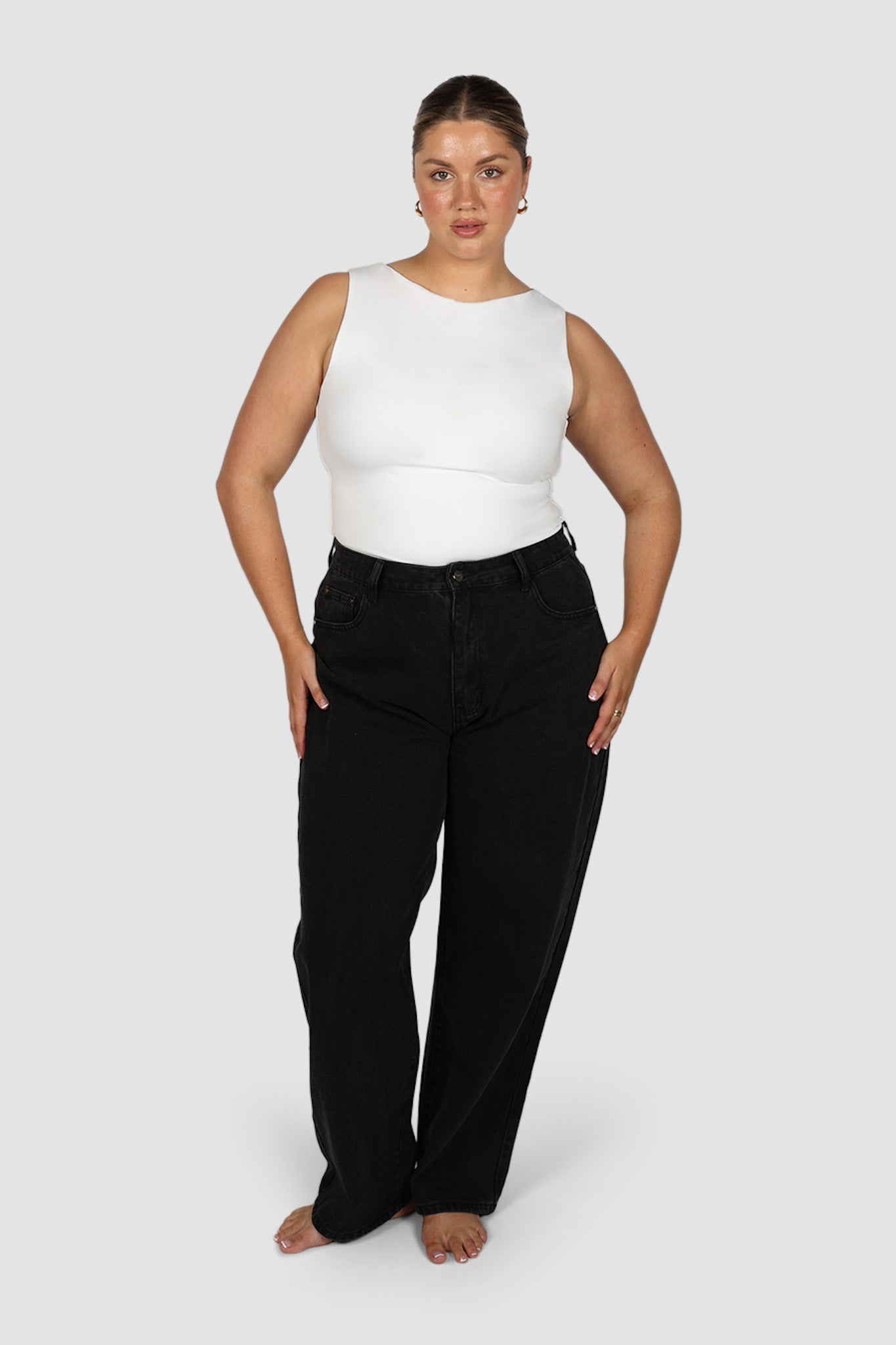 BALDWIN JEANS BLACK WASH - Fayt The Label