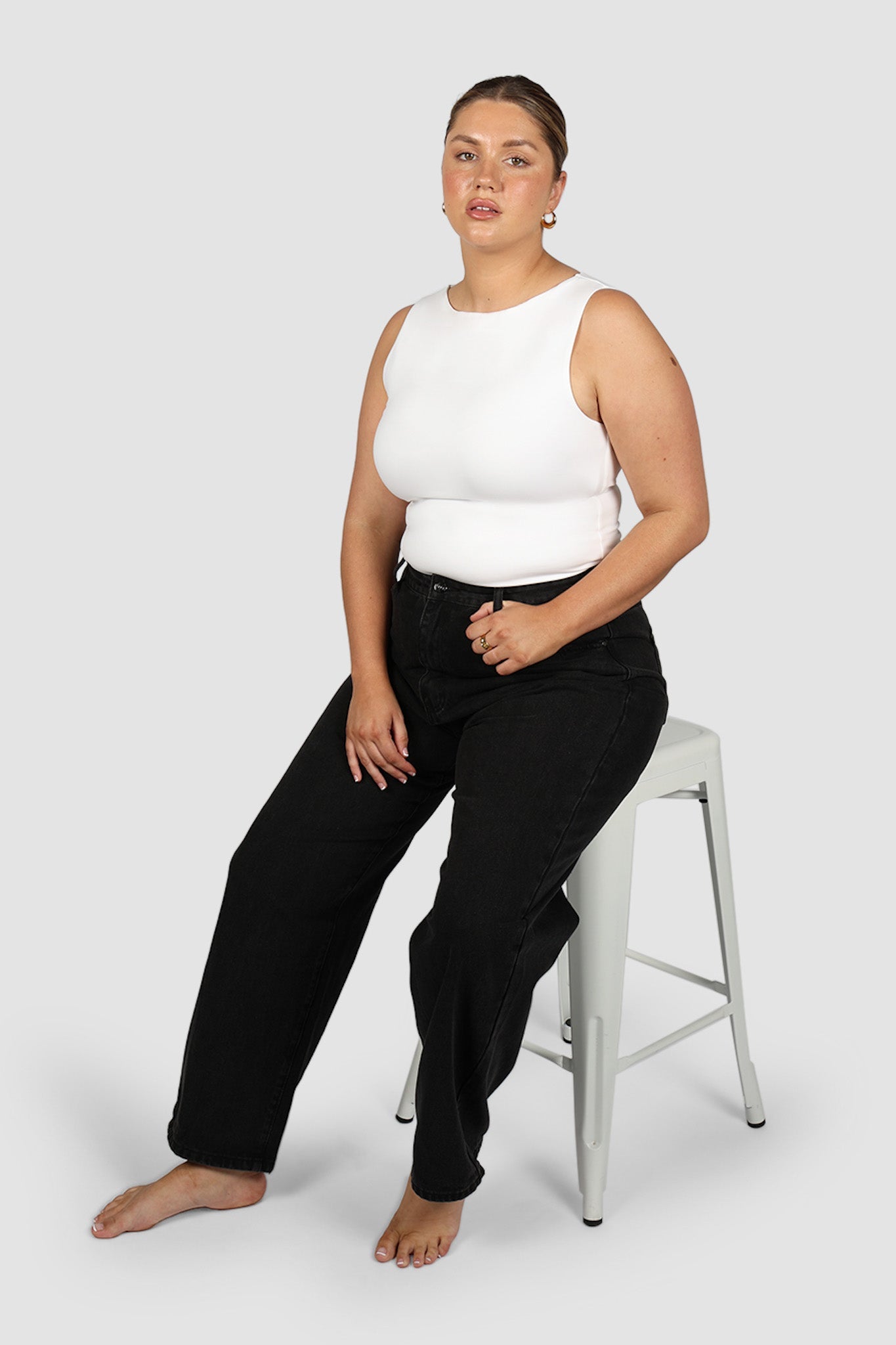 BALDWIN JEANS BLACK WASH - Fayt The Label