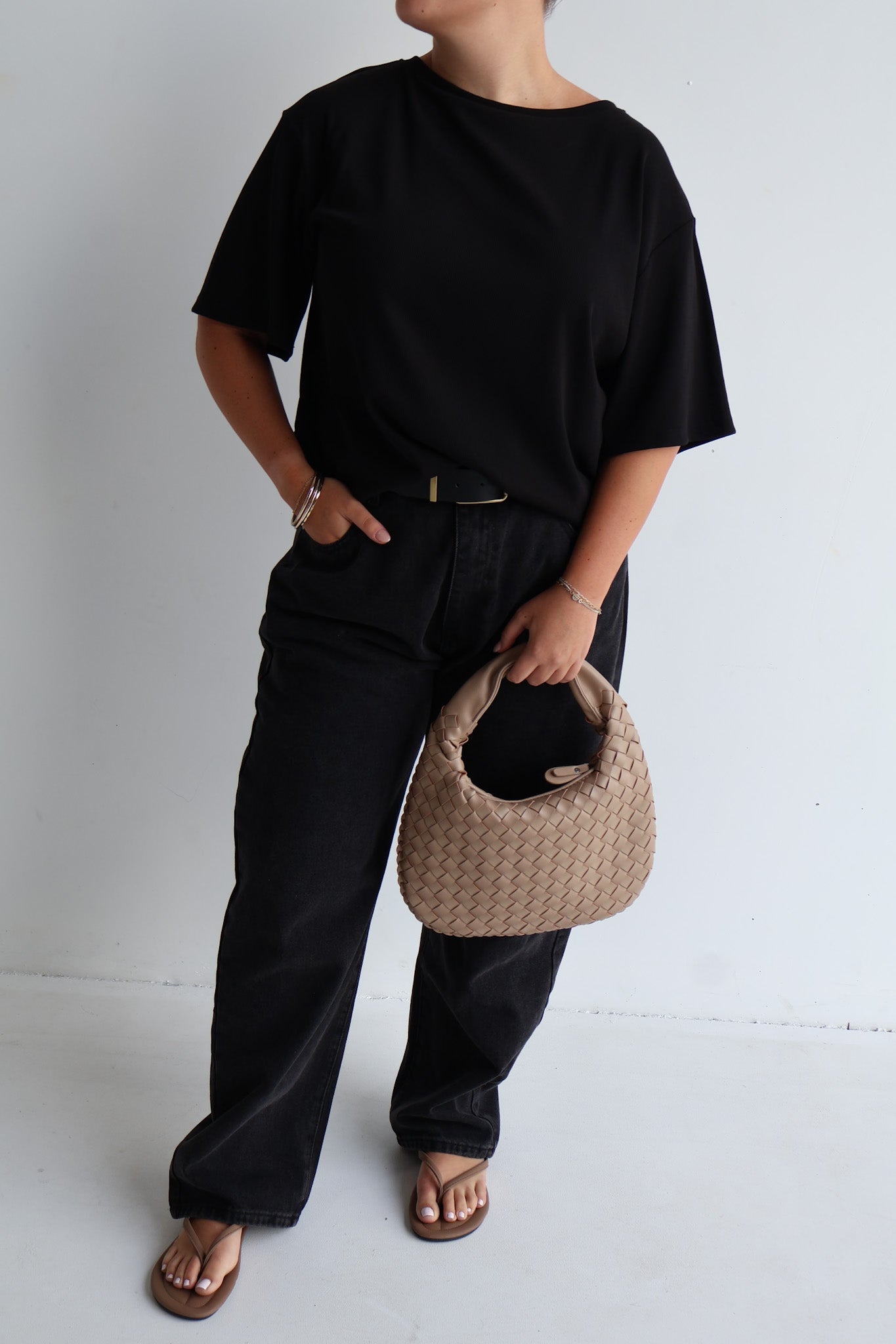 BALDWIN JEANS BLACK WASH - Fayt The Label