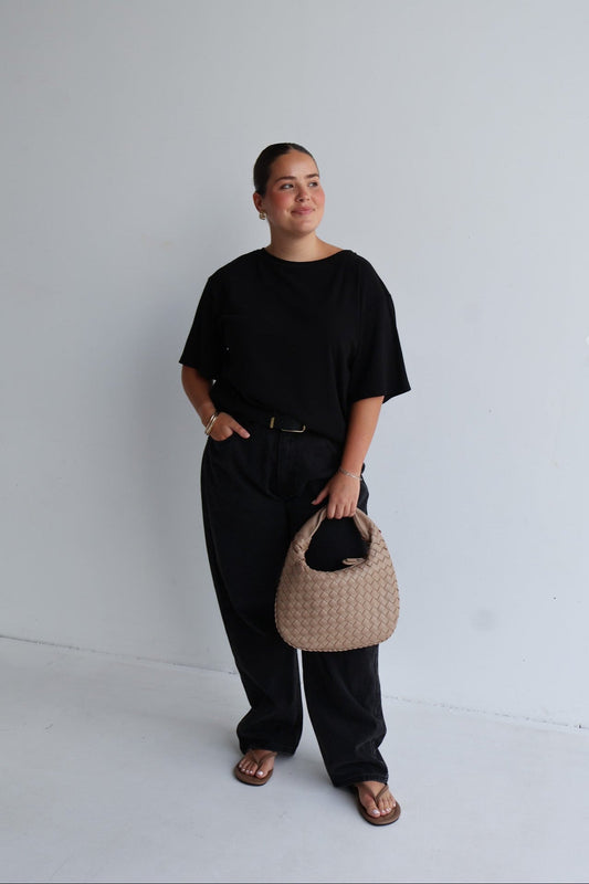 BALDWIN JEANS BLACK WASH - Fayt The Label