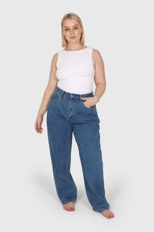 BALDWIN JEANS DEEP BLUE - Fayt The Label