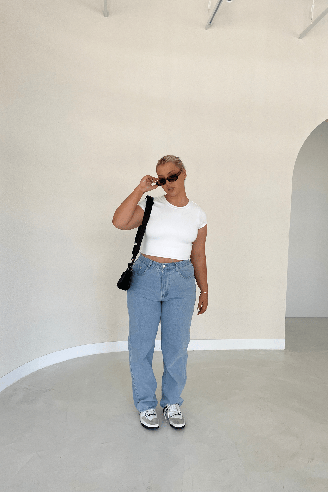 BALDWIN JEANS MID BLUE - Fayt The Label