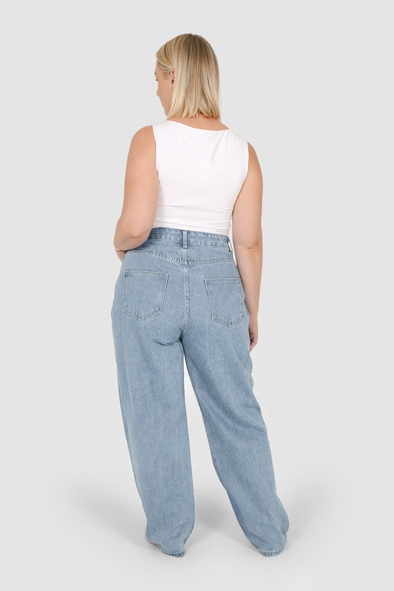 BALDWIN JEANS MID BLUE - Fayt The Label