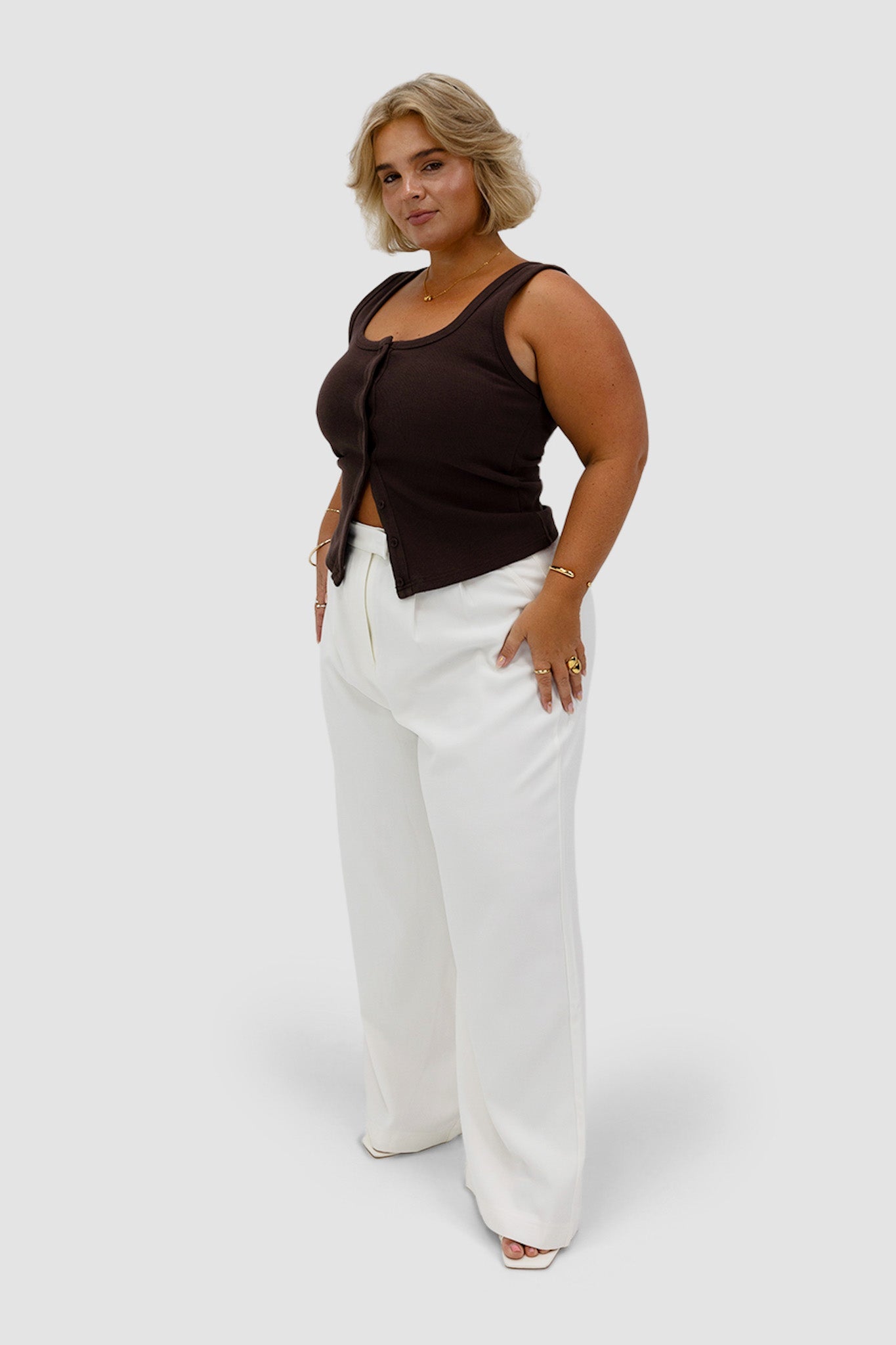 BECKER TOP CHOCOLATE - Fayt The Label