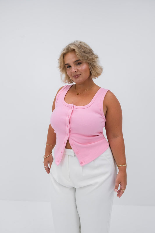 BECKER TOP SOFT PINK - Fayt The Label
