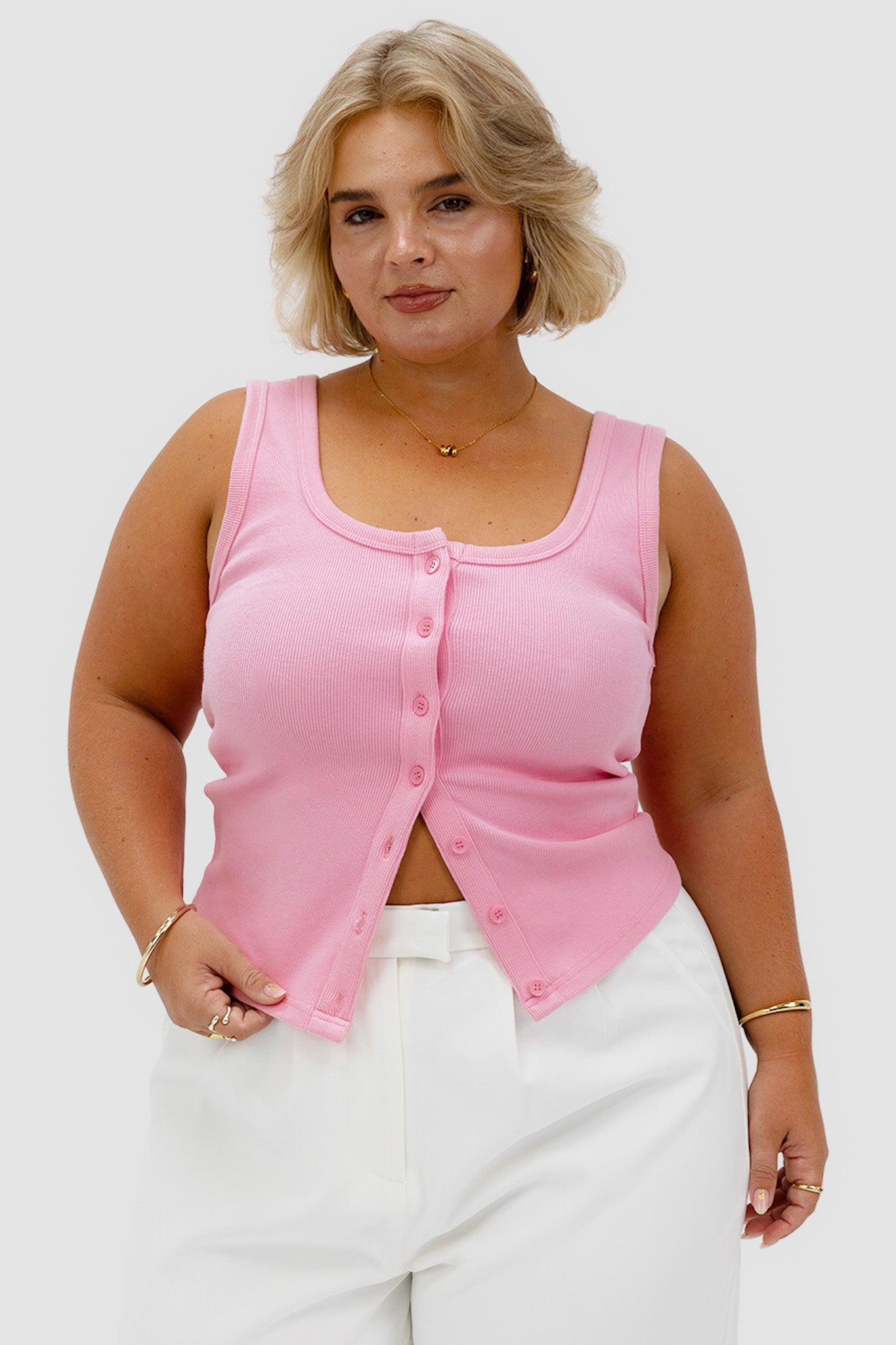 BECKER TOP SOFT PINK - Fayt The Label