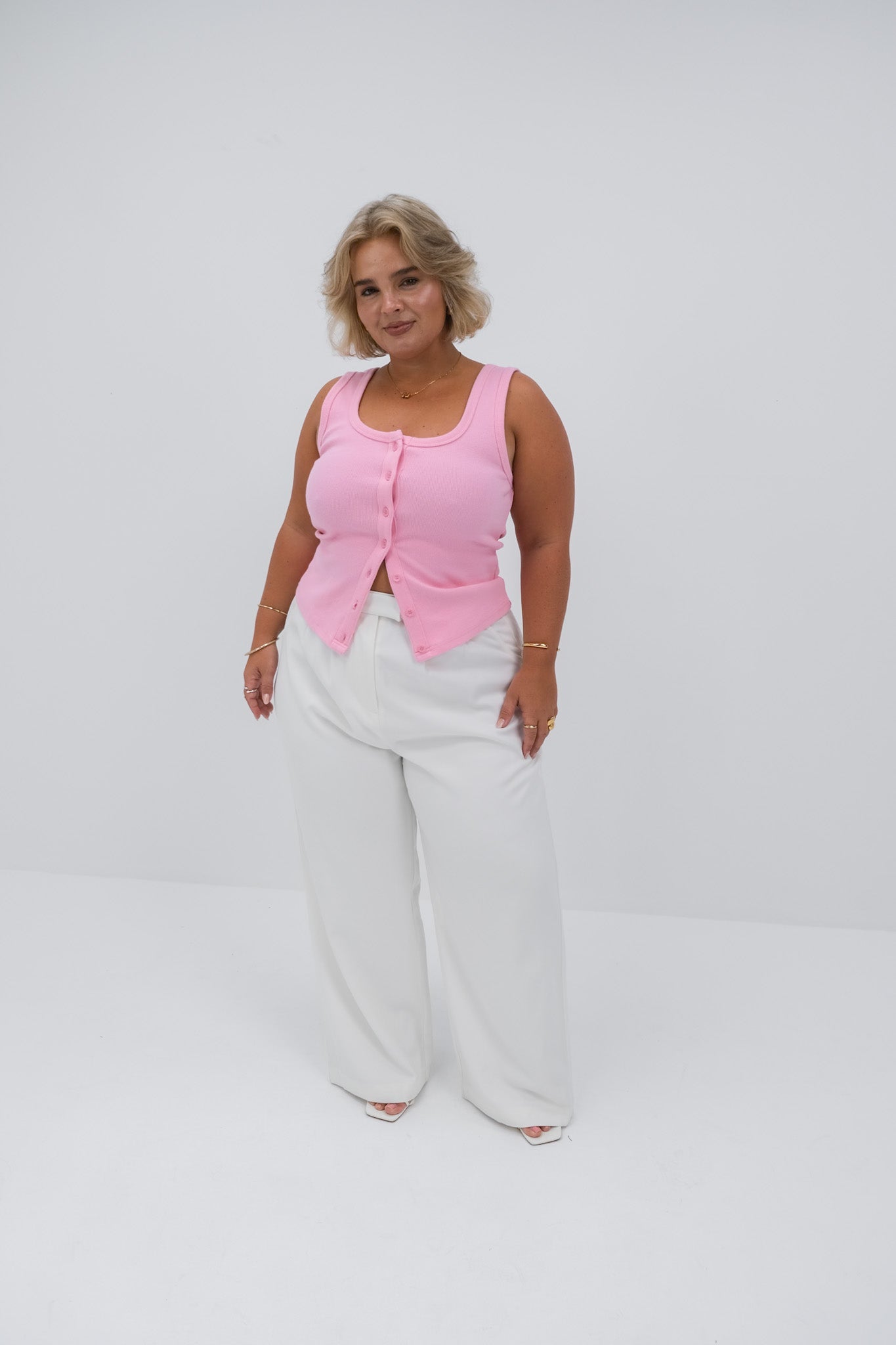 BECKER TOP SOFT PINK - Fayt The Label