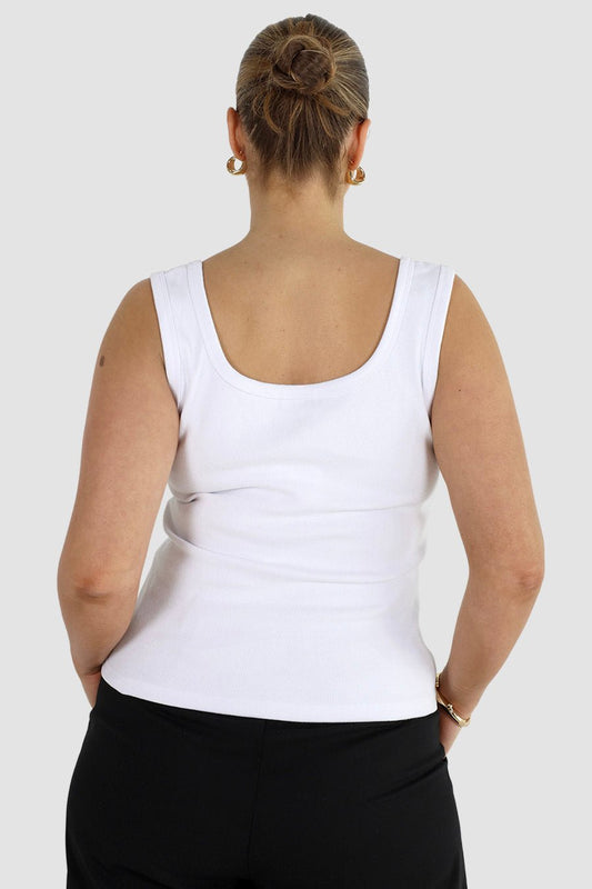 BECKER TOP WHITE - Fayt The Label