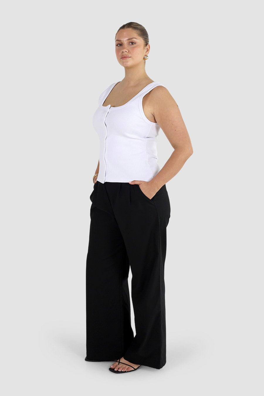 BECKER TOP WHITE - Fayt The Label