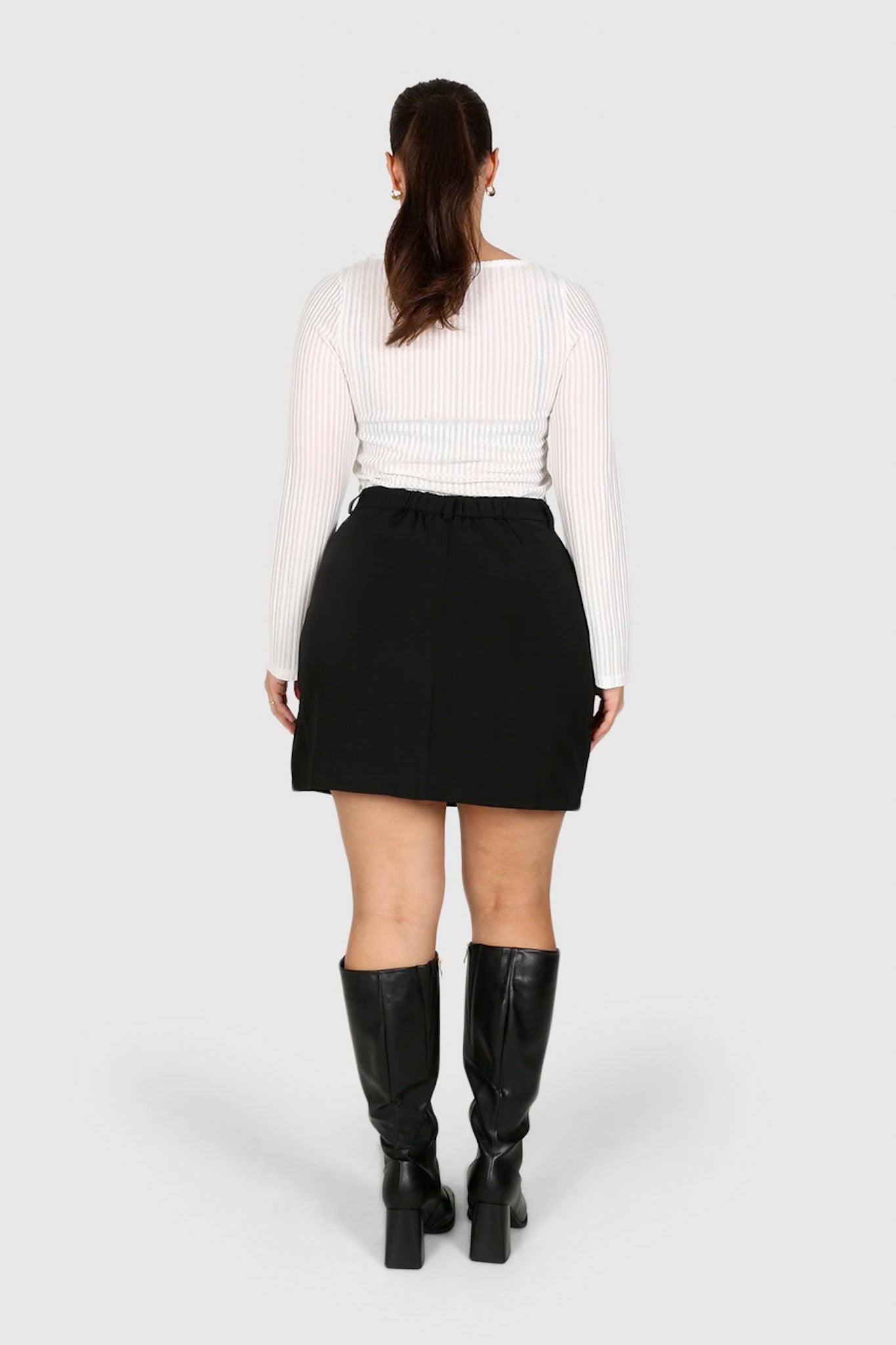 BENNETT SKIRT BLACK - Fayt The Label