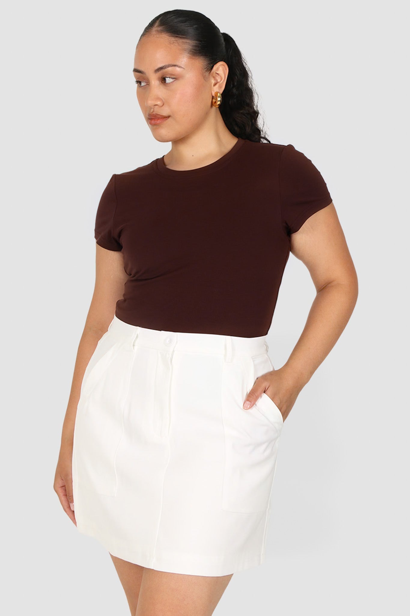 BENNETT SKIRT WHITE - Fayt The Label