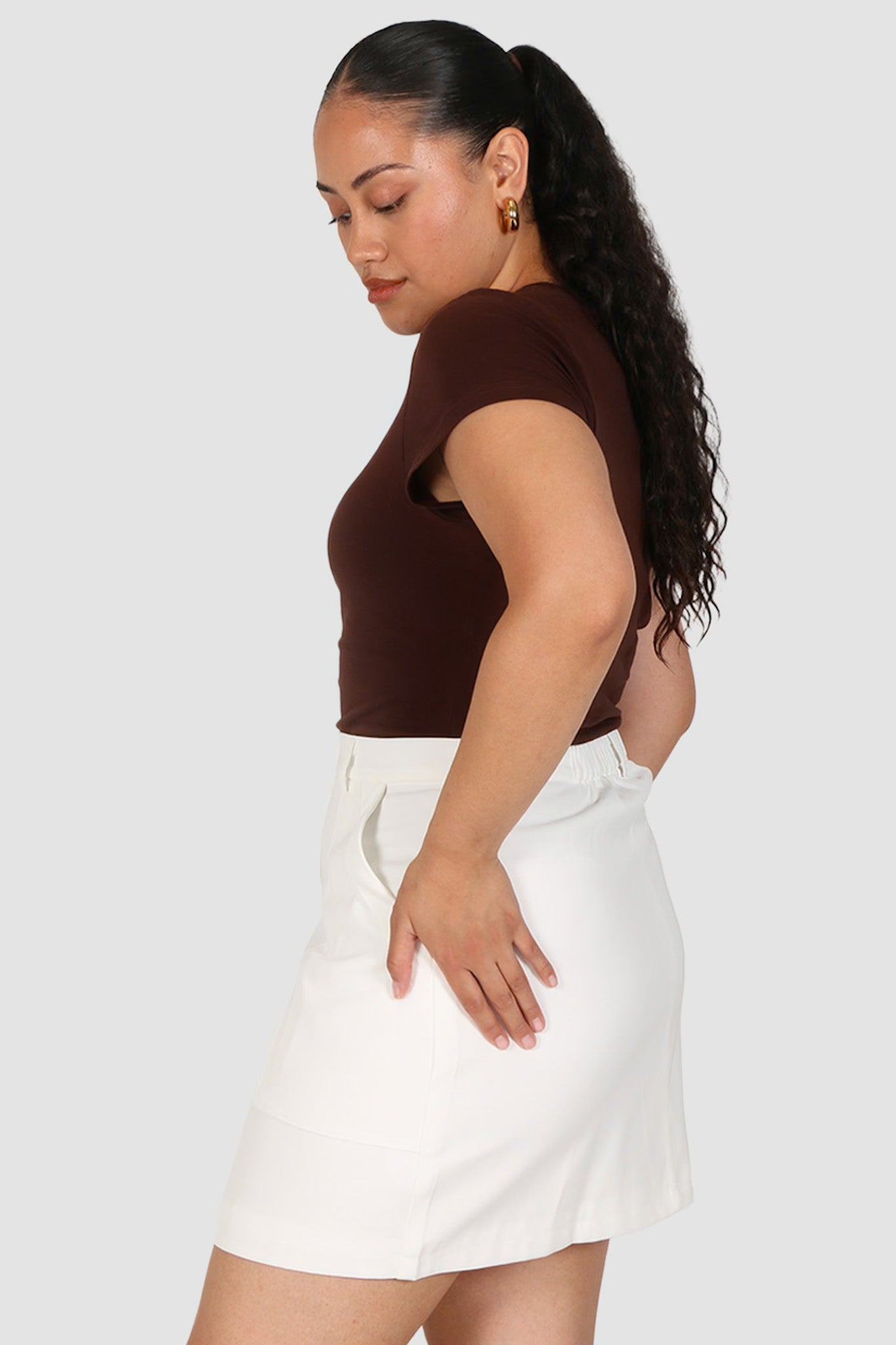 BENNETT SKIRT WHITE - Fayt The Label