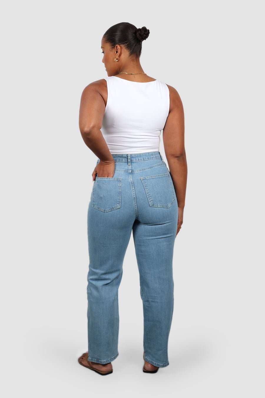 BILLY JEANS BLUE WASH - Fayt The Label