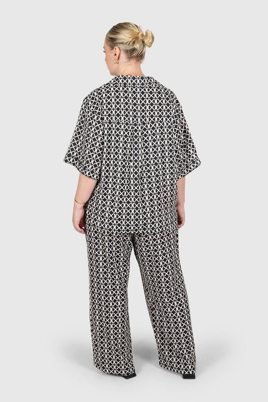 BLANCO PANTS GEO - Fayt The Label