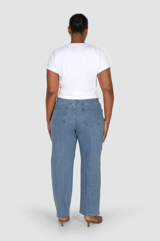 BOWIE JEAN MID BLUE - Fayt The Label