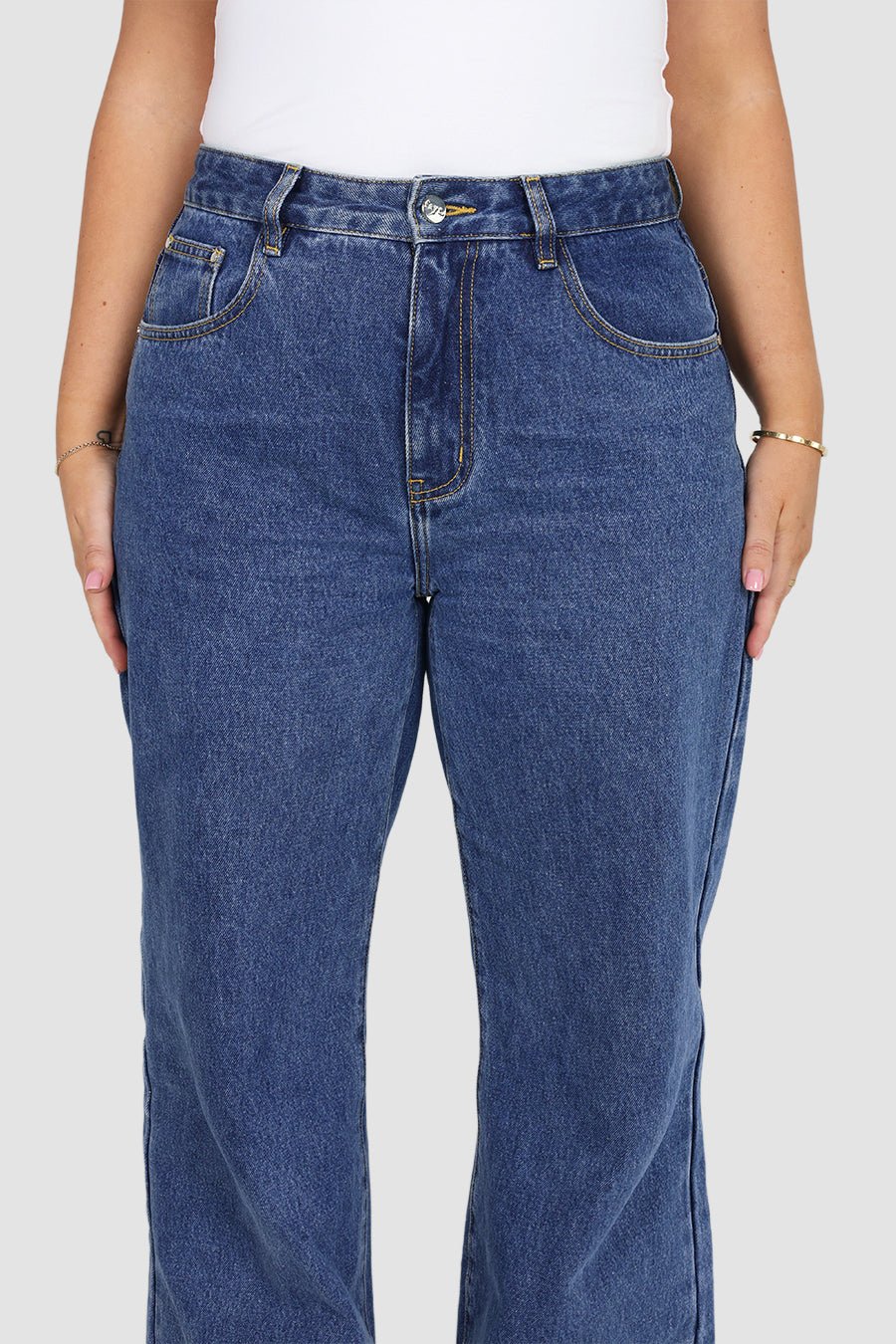 BROOKS JEAN CLASSIC BLUE - Fayt The Label