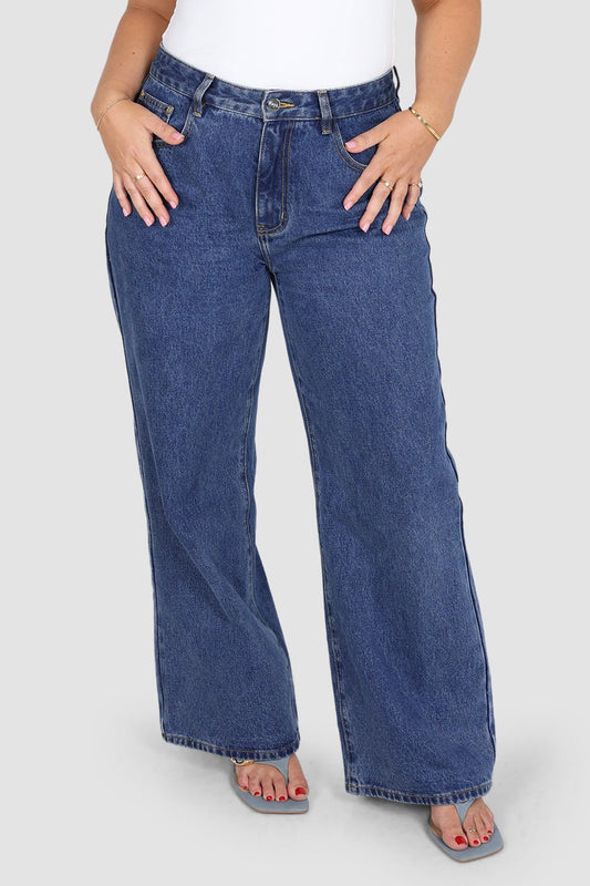 BROOKS JEAN CLASSIC BLUE - Fayt The Label