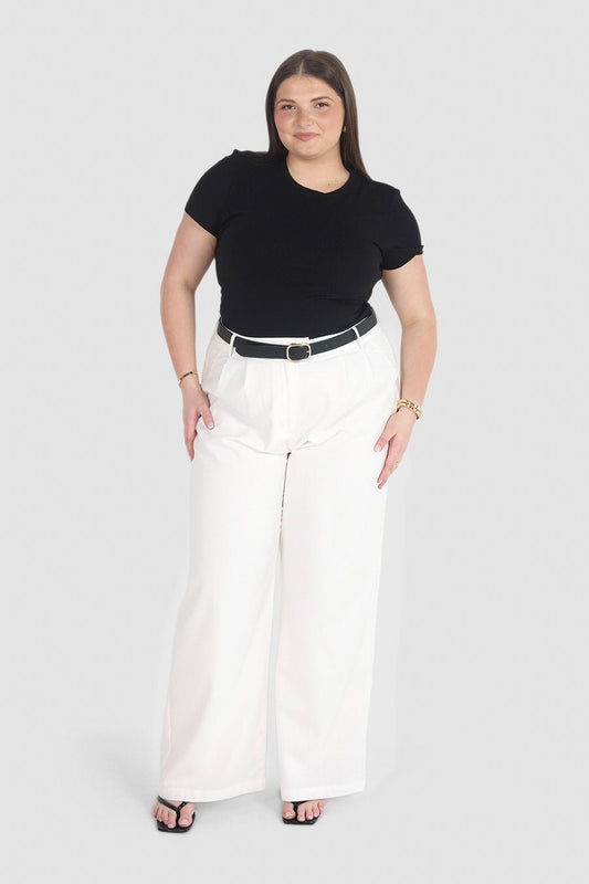 BUTTERY TEE BLACK - Fayt The Label