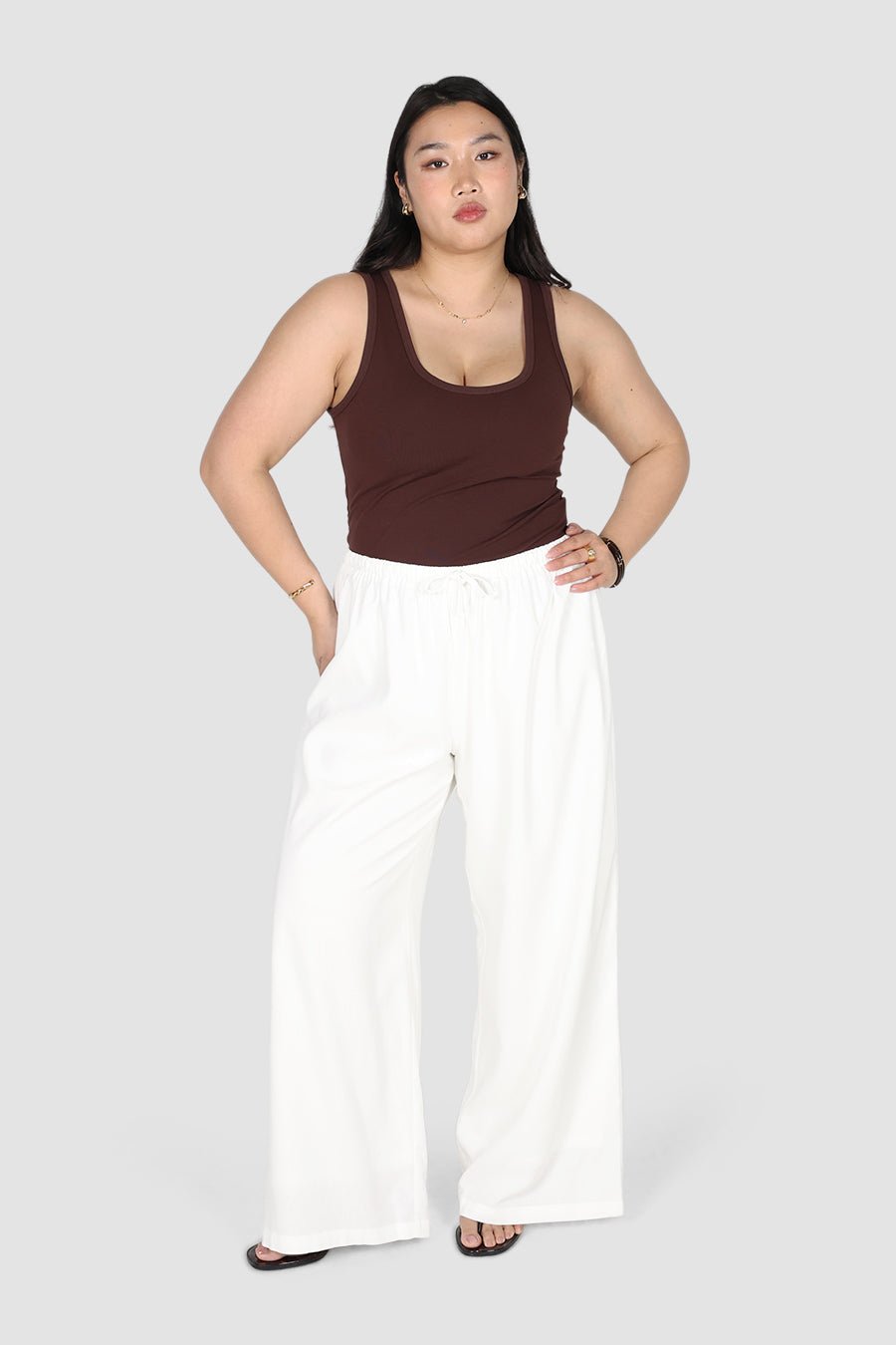 BYRON PANT WHITE - Fayt The Label