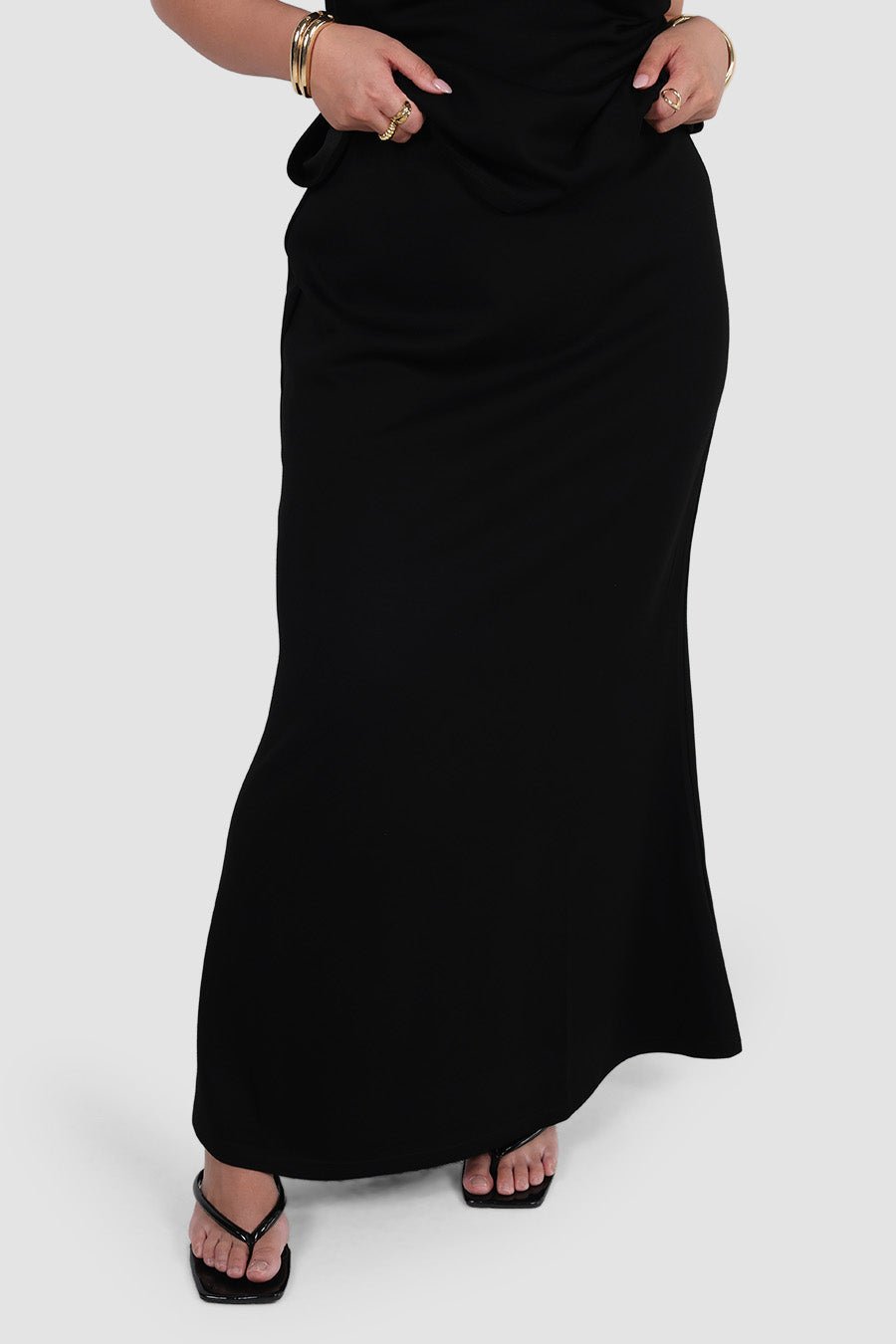 CALAIS SKIRT BLACK - Fayt The Label