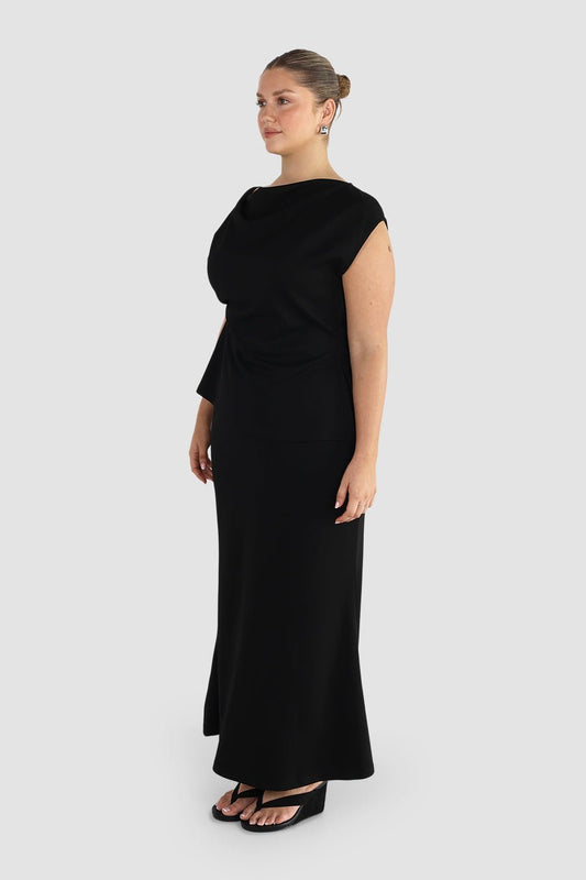 CALAIS SKIRT BLACK - Fayt The Label