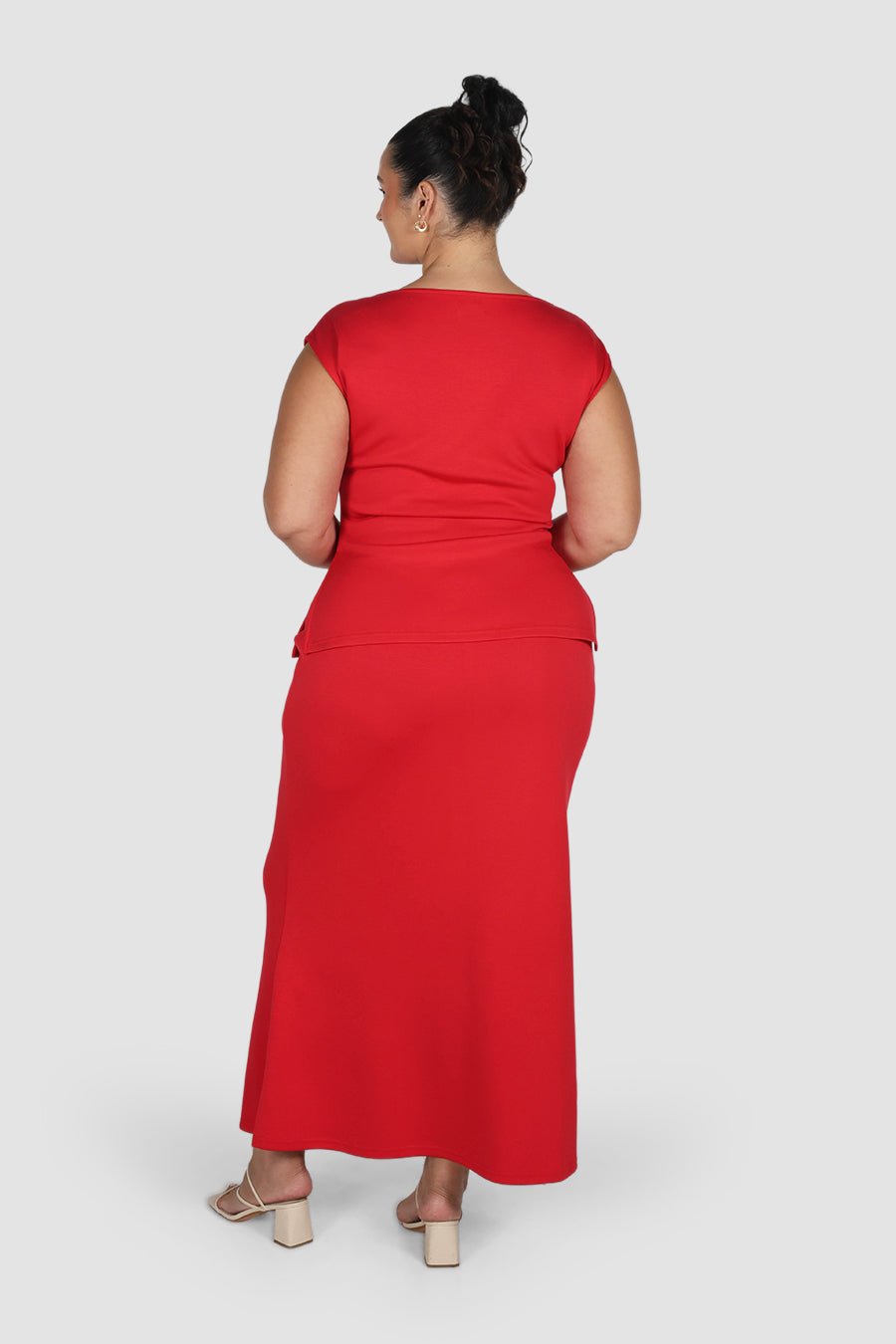 CALAIS SKIRT RED - Fayt The Label