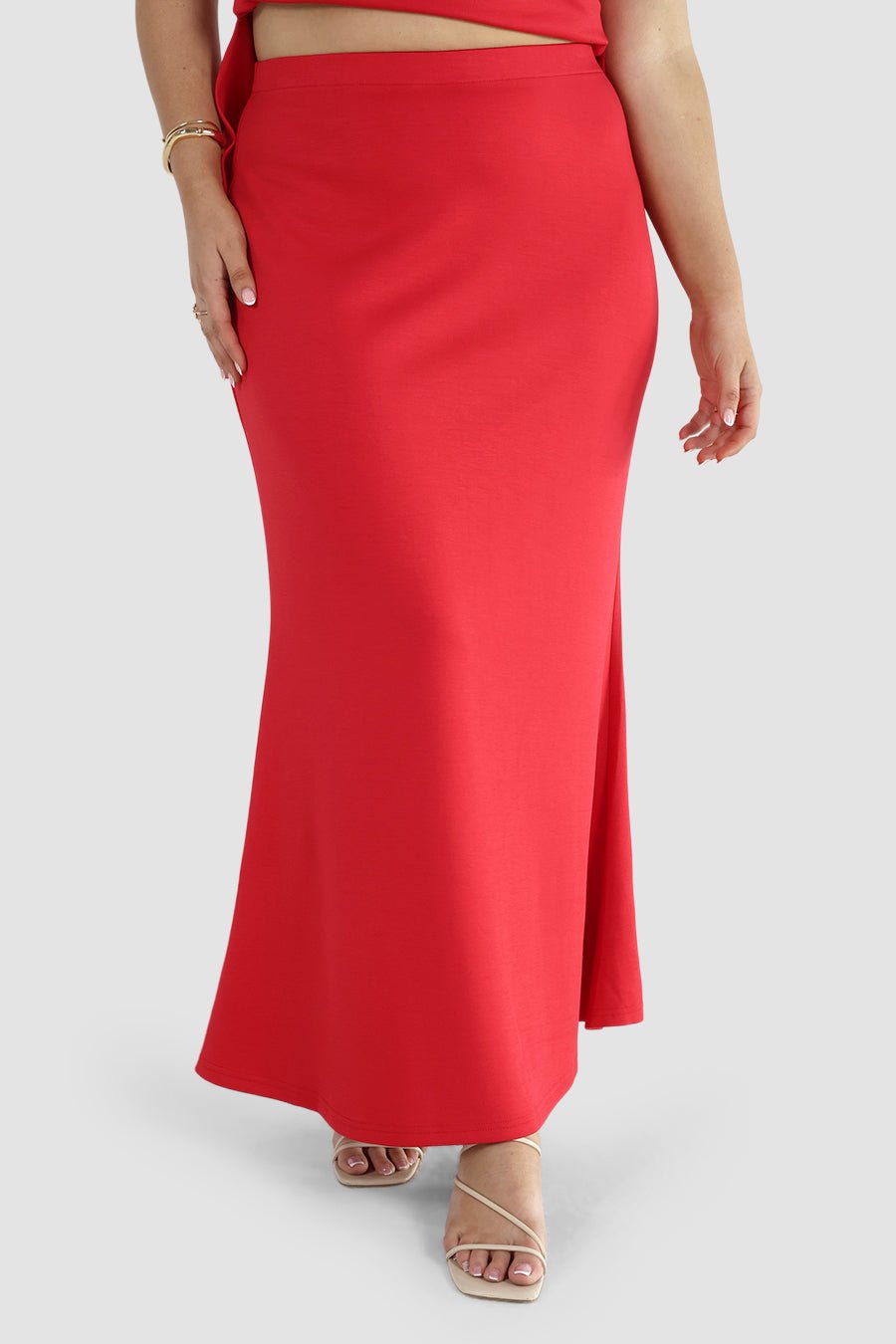 CALAIS SKIRT RED - Fayt The Label