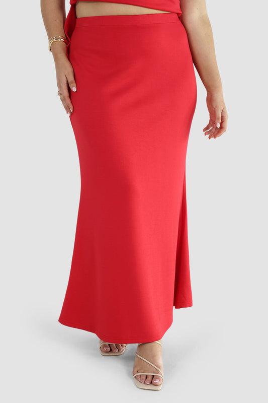 CALAIS SKIRT RED - Fayt The Label