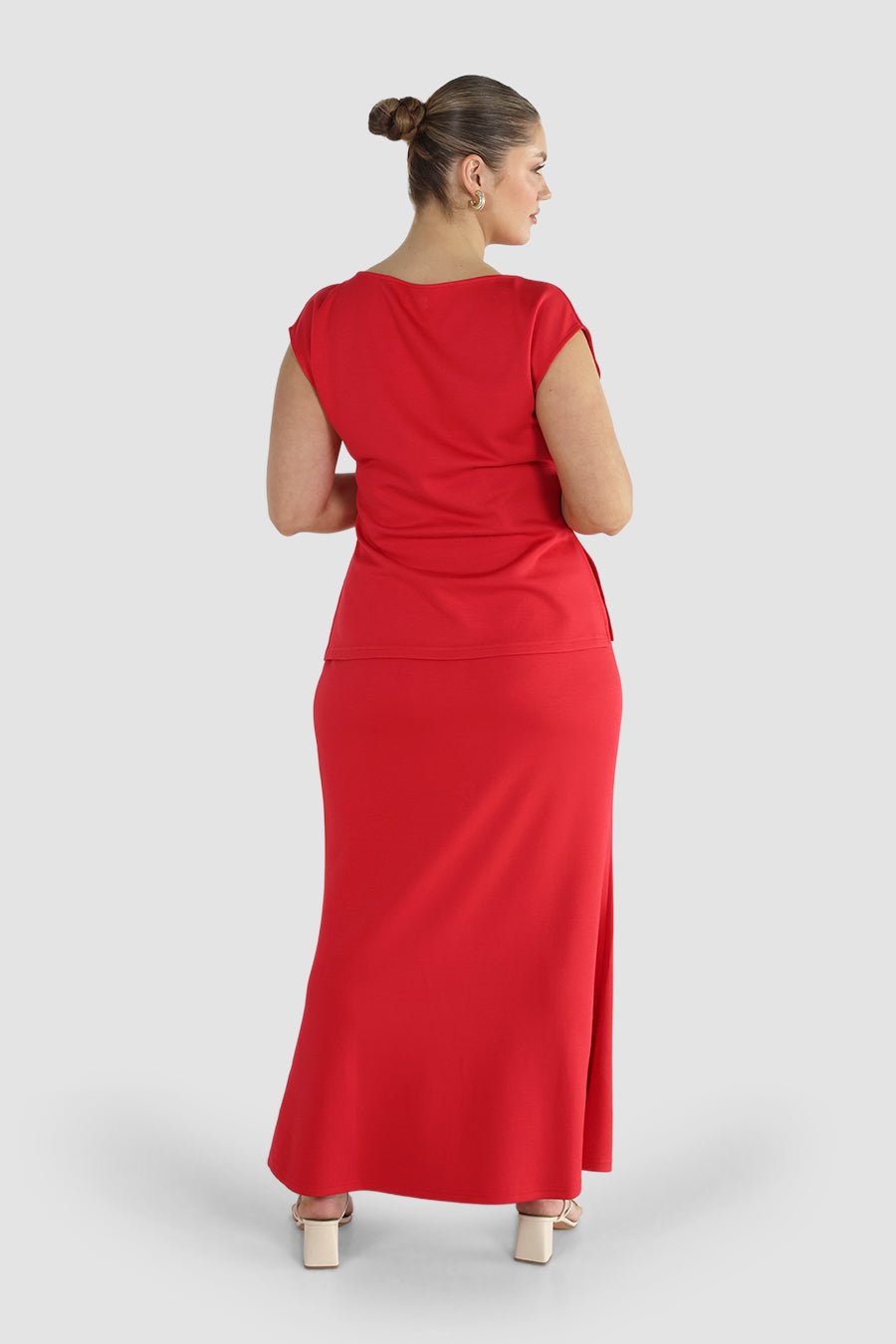 CALAIS SKIRT RED - Fayt The Label